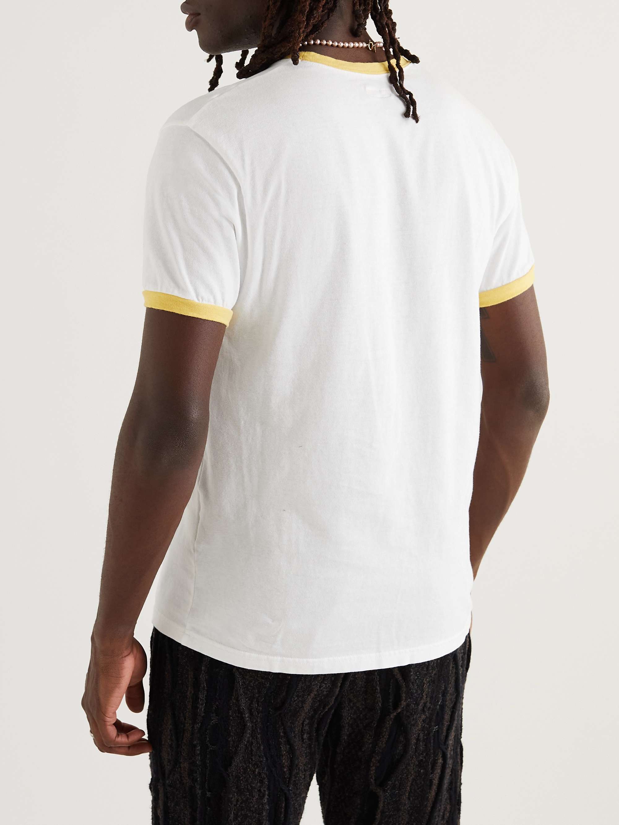 KAPITAL Printed Cotton-Jersey T-Shirt