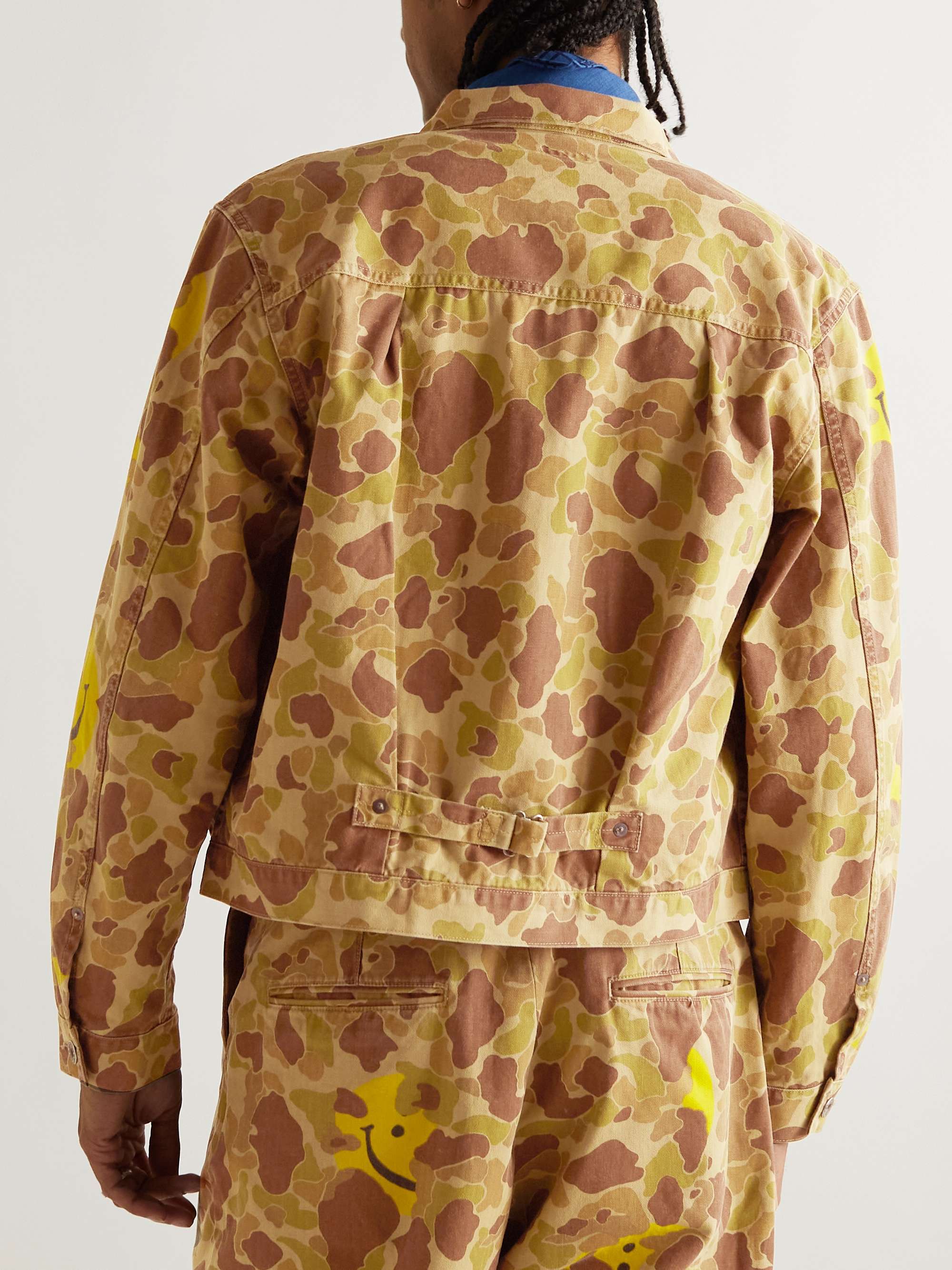 KAPITAL Camouflage-Print Cotton-Twill Jacket