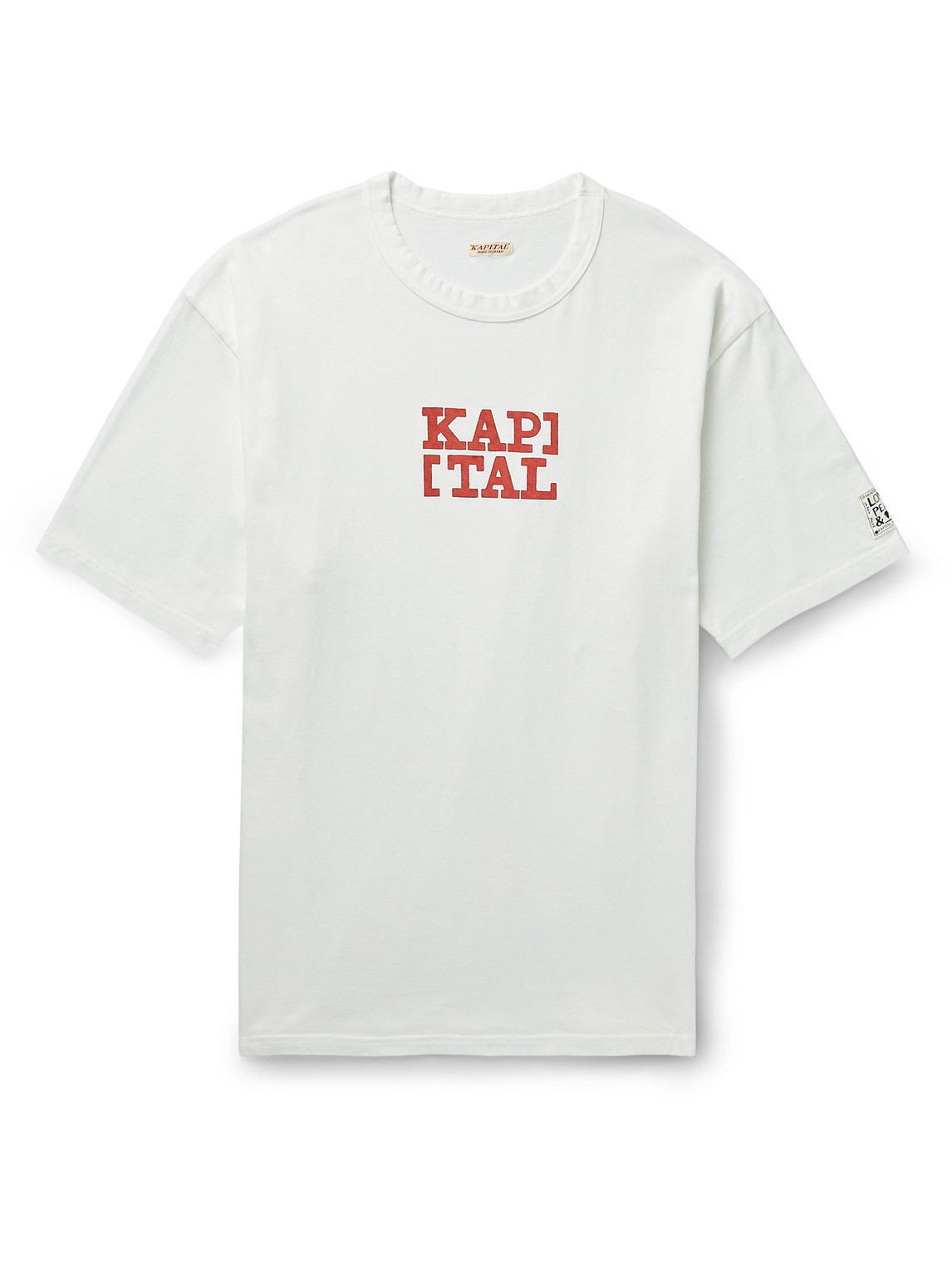 KAPITAL ROOKIE LOGO-PRINT COTTON-JERSEY T-SHIRT