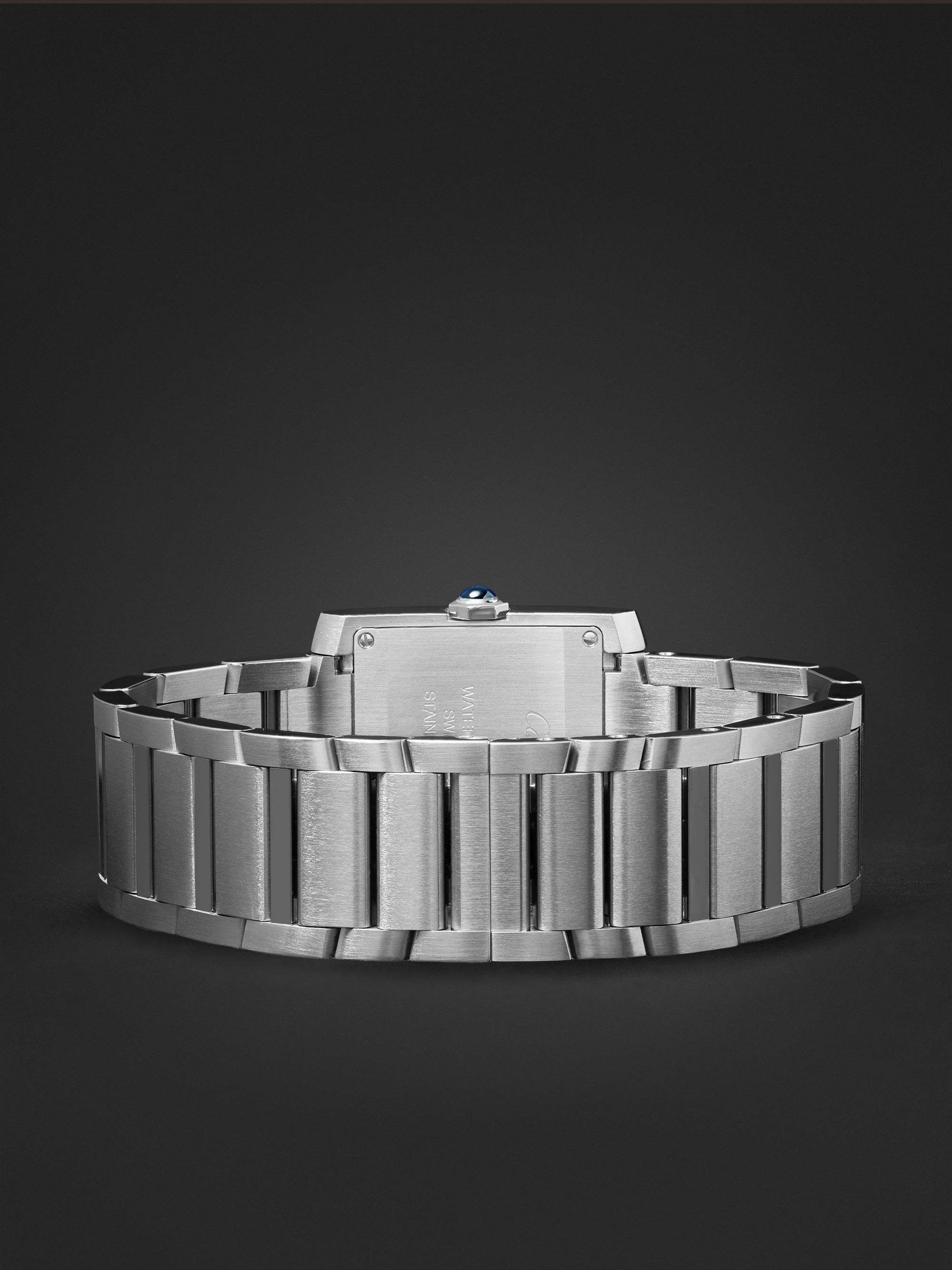 CARTIER Tank Française 32mm Stainless Steel Watch, Ref. No. WSTA0074