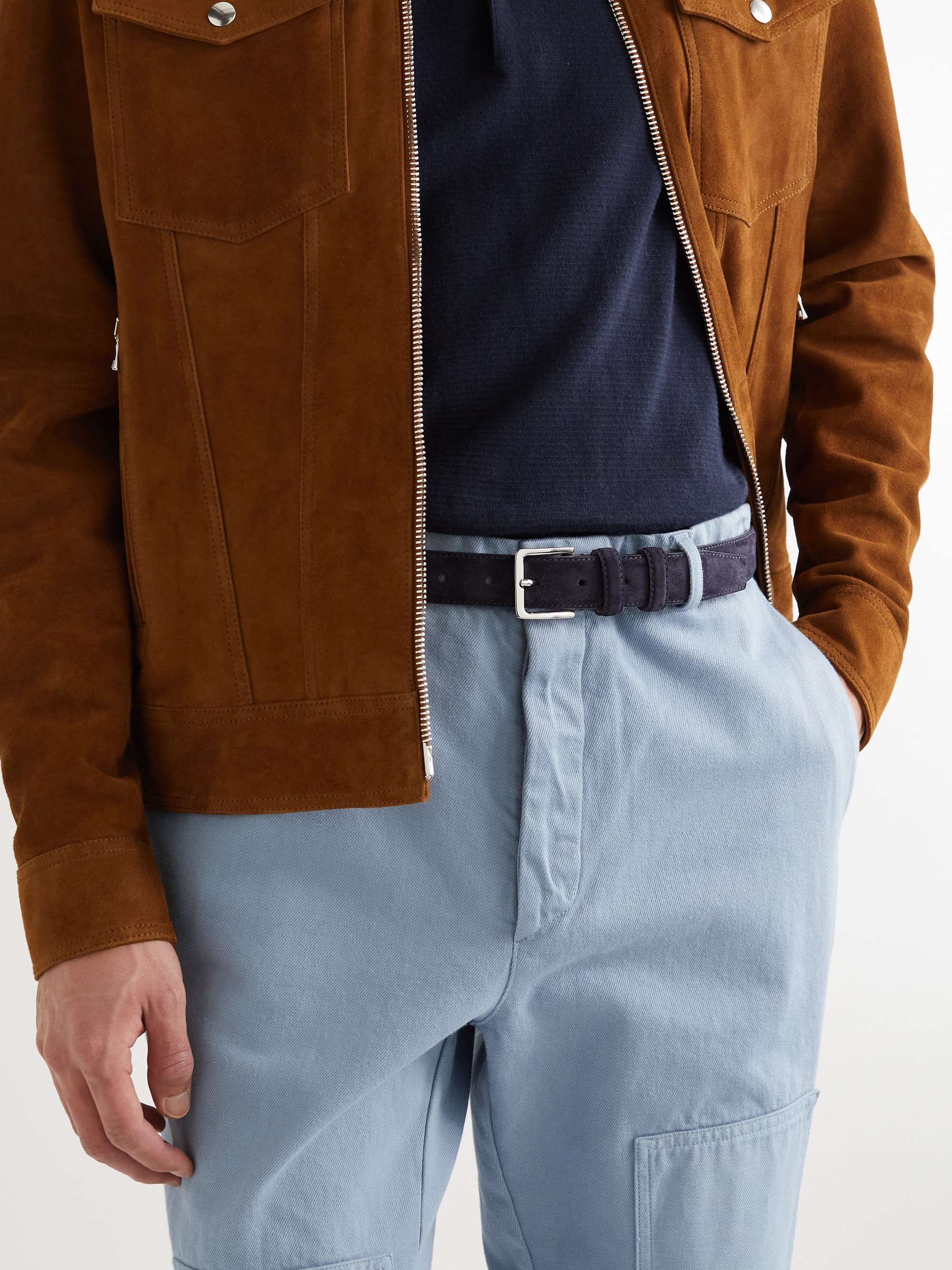 MR P. 3cm Suede Belt