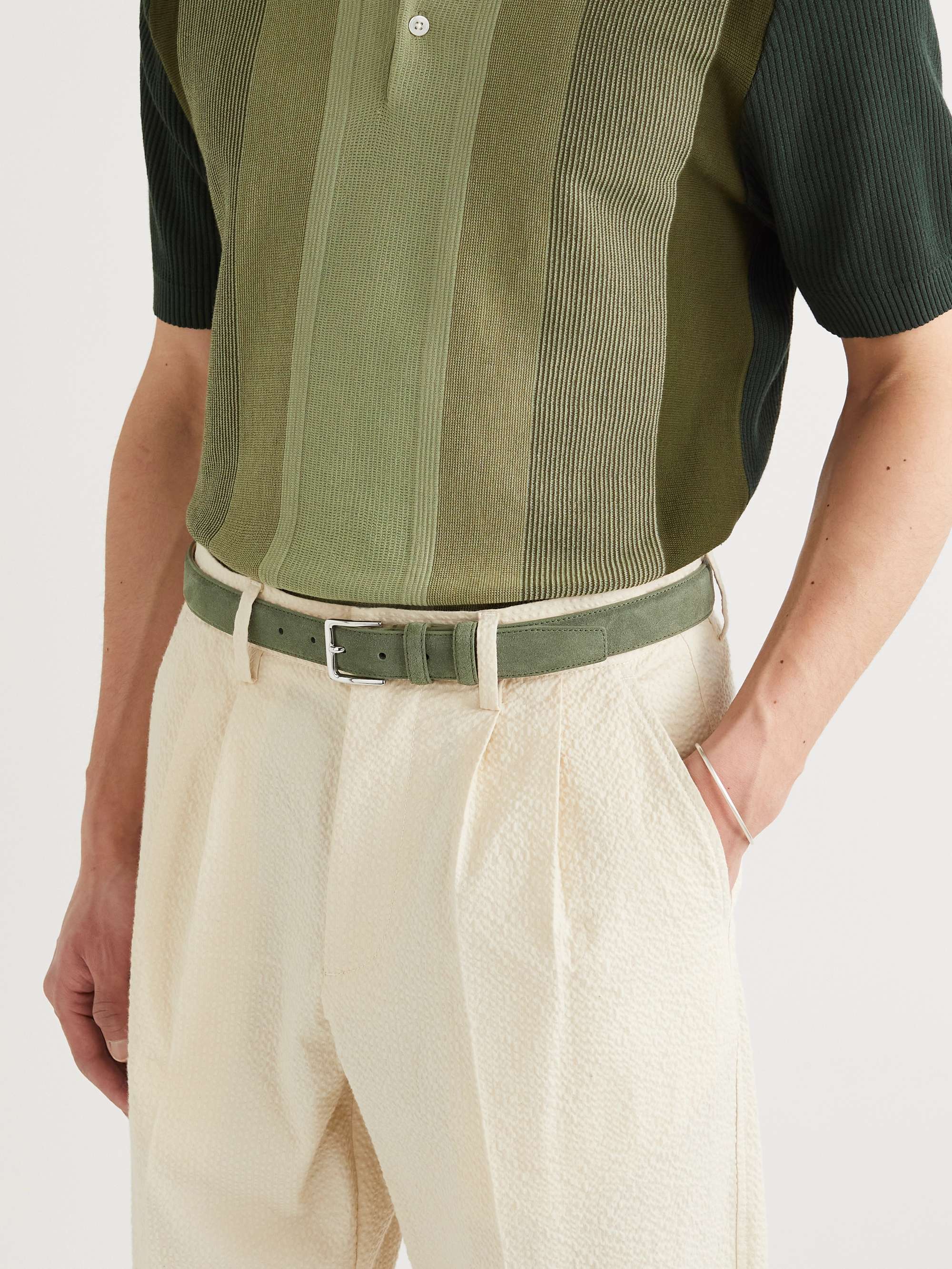 MR P. 3cm Suede Belt