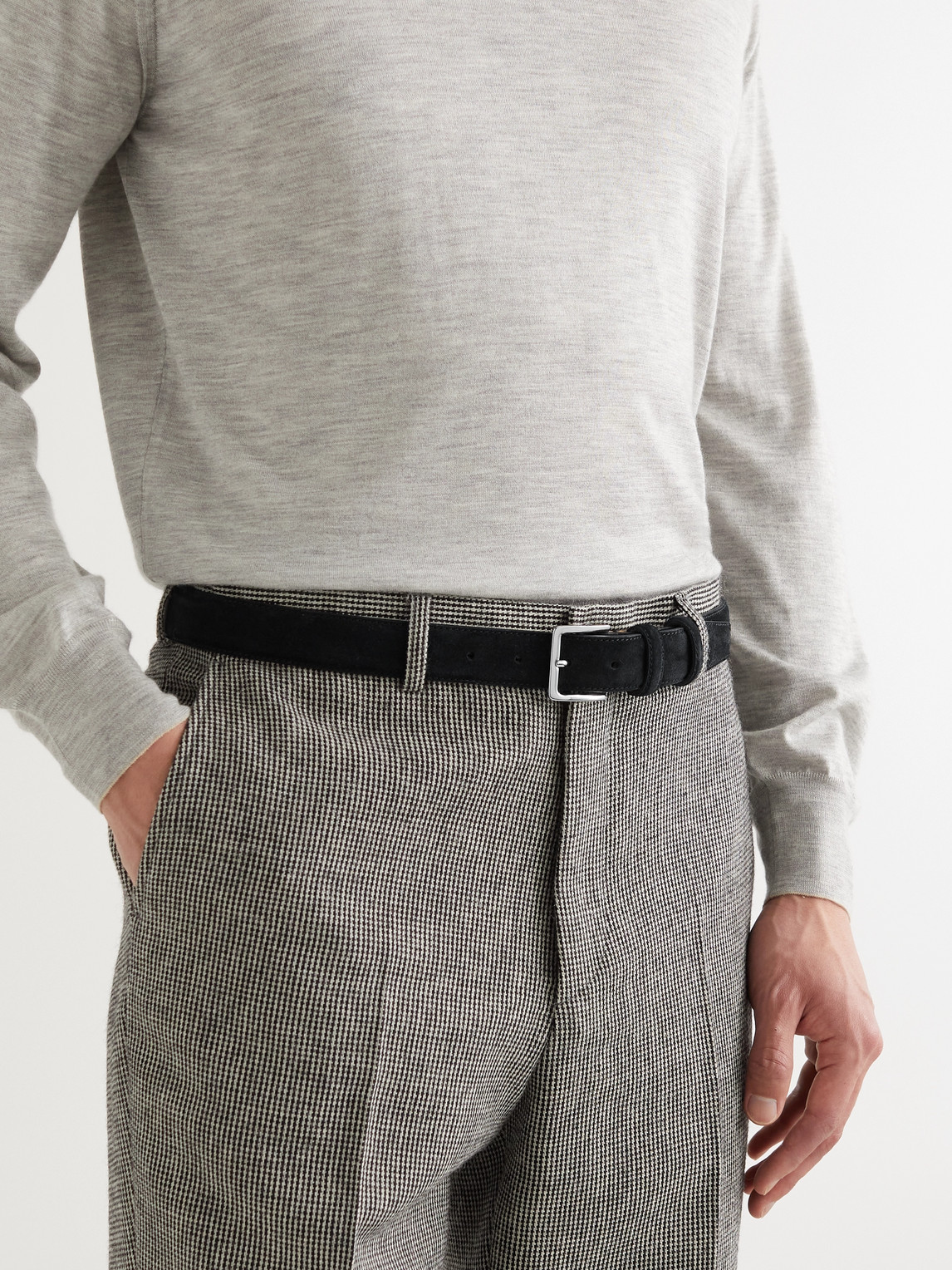 MR P 3CM SUEDE BELT