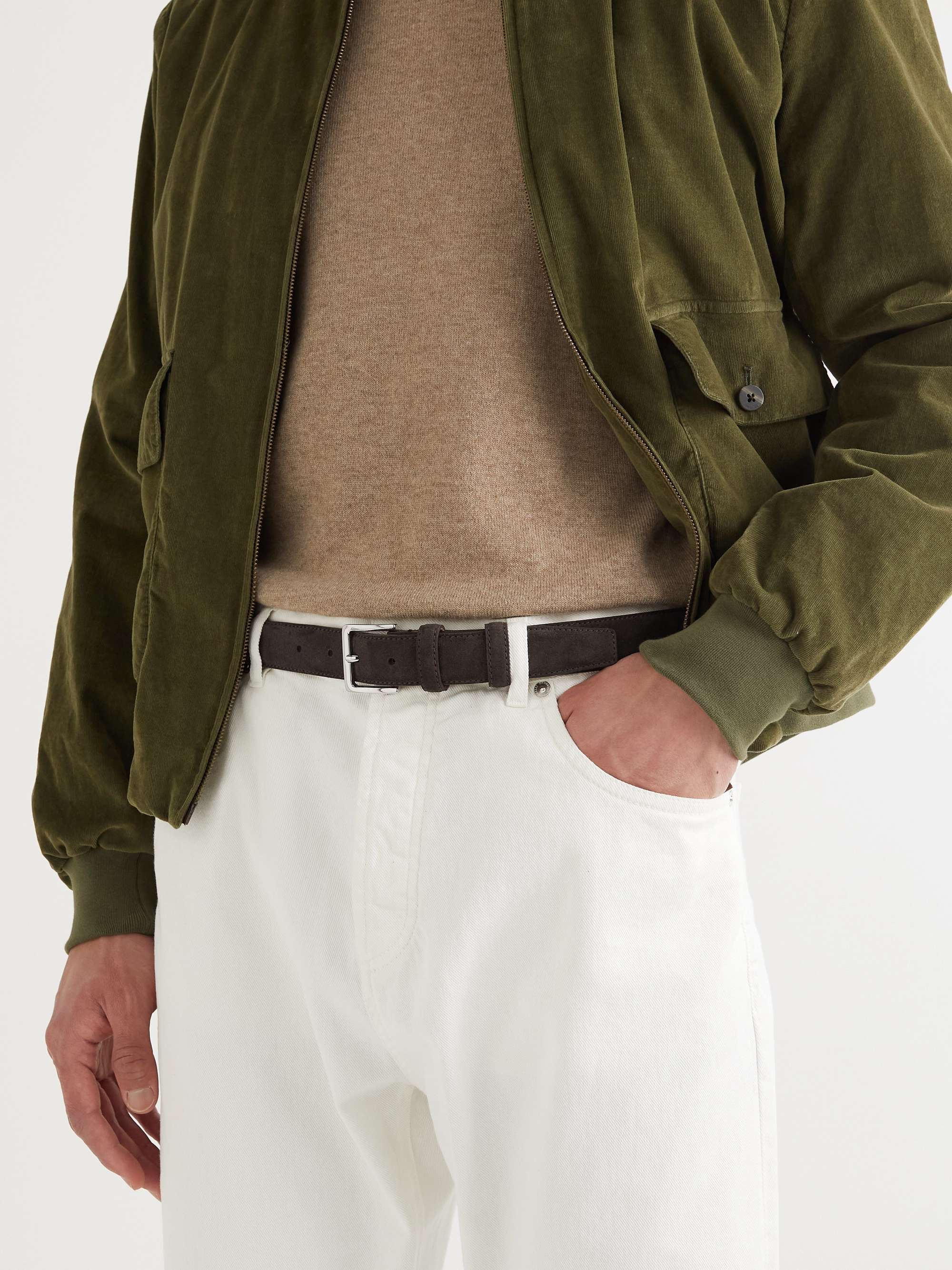 MR P. 3cm Suede Belt