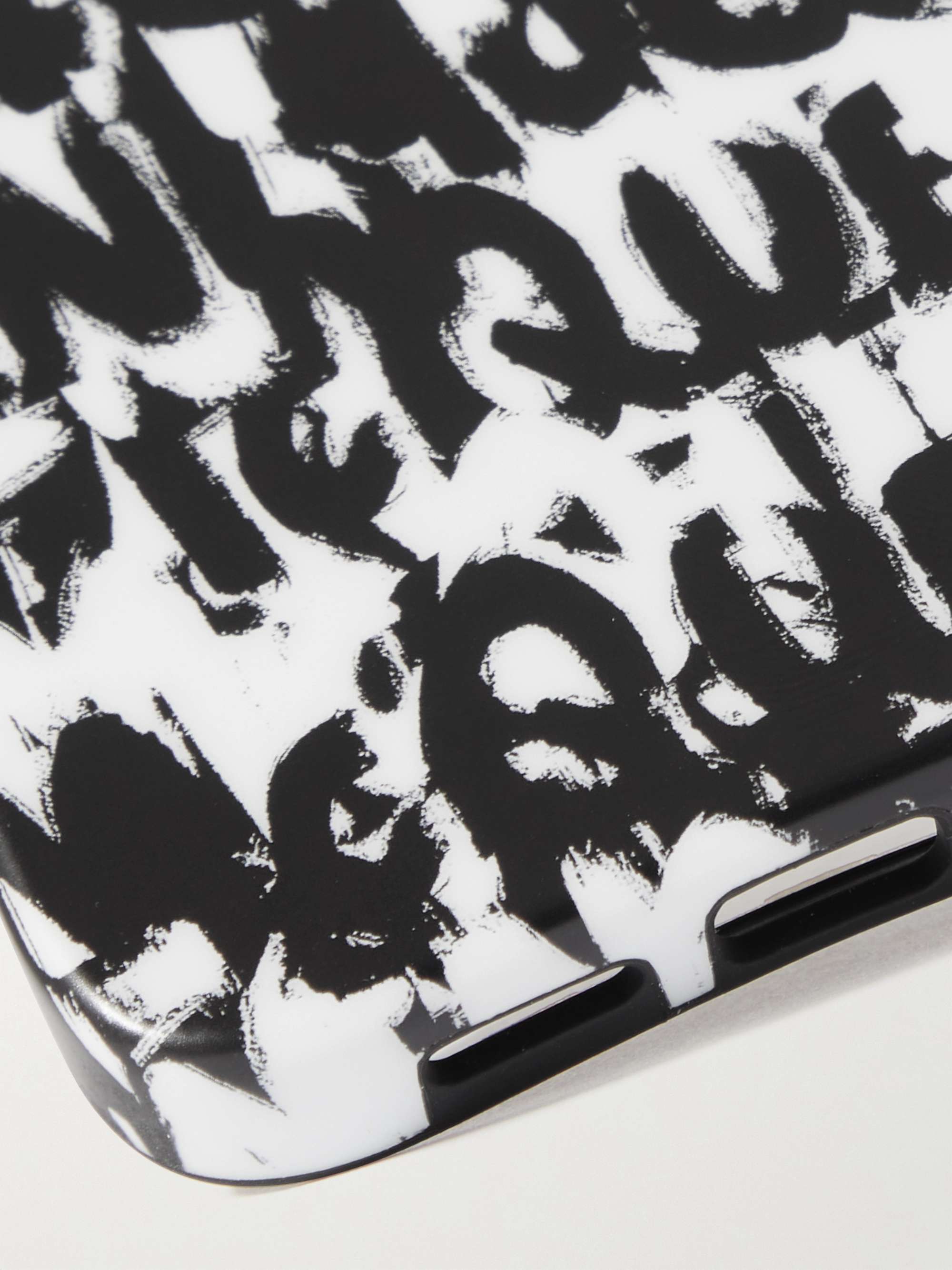 ALEXANDER MCQUEEN Logo-Print TPU iPhone 13 Pro Case