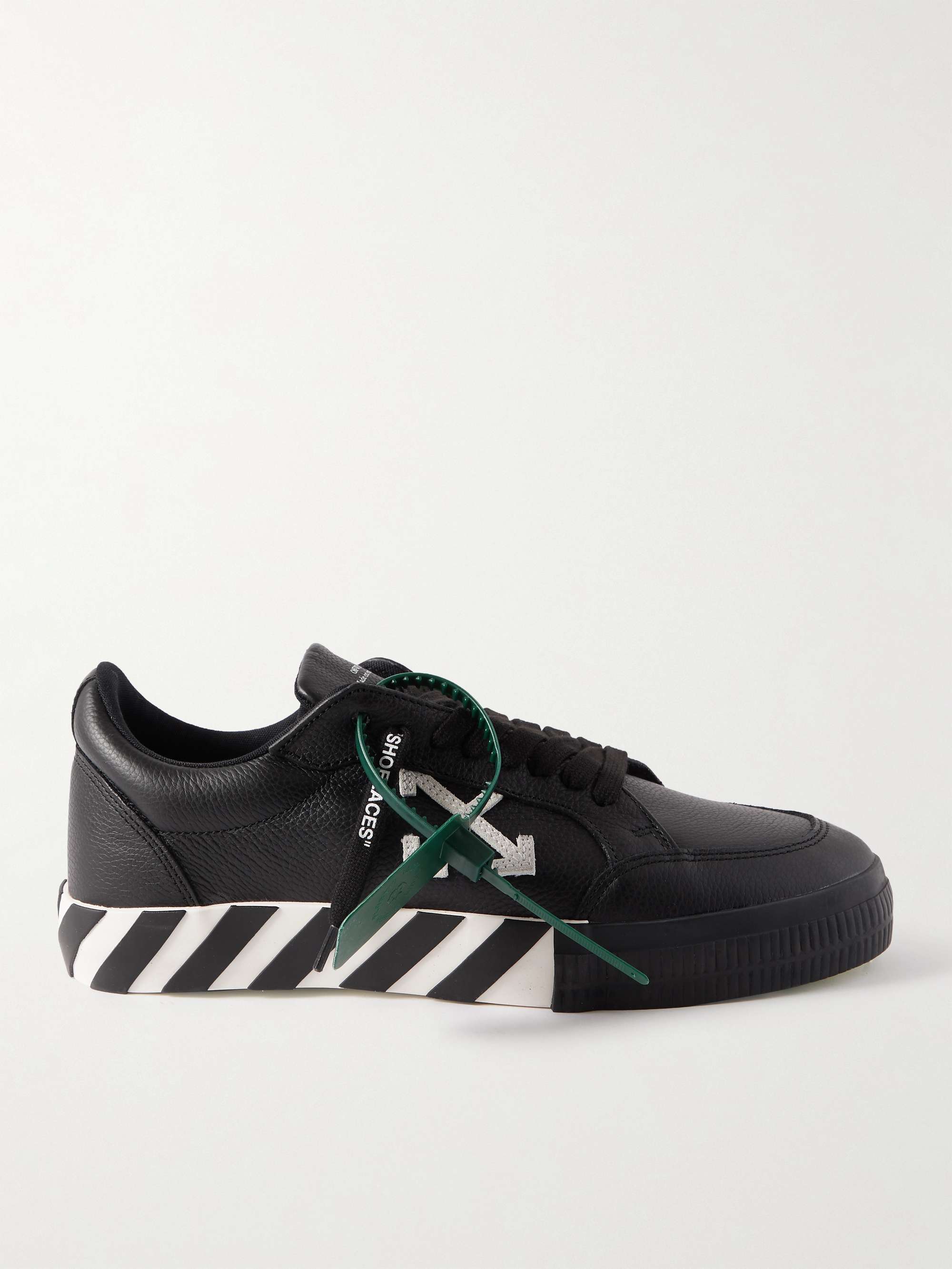 OFF-WHITE Full-Grain Sneakers | MR PORTER