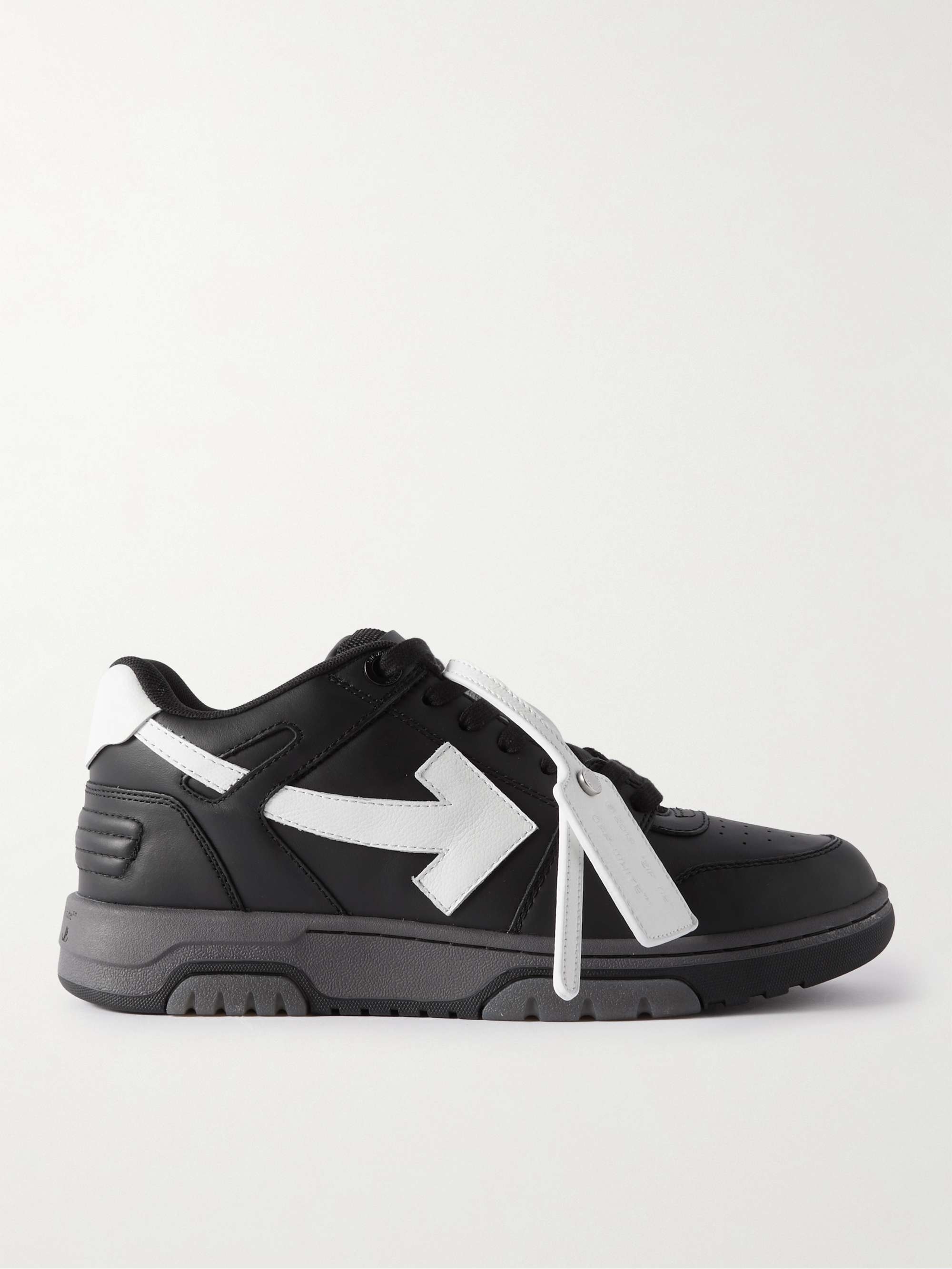 Off-White Men's Out of Office Leather Sneakers