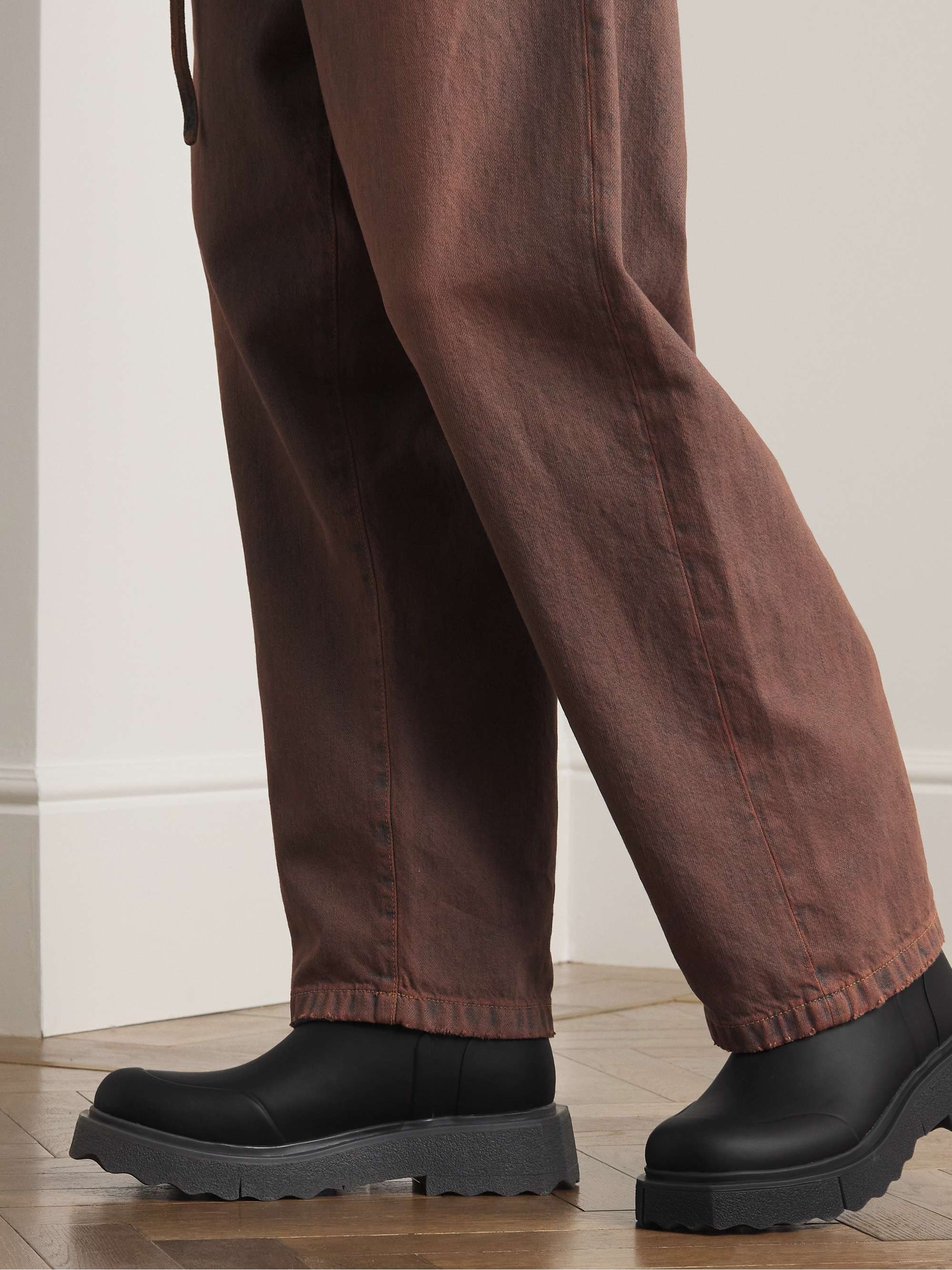 OFF-WHITE Sponge Rubber Boots