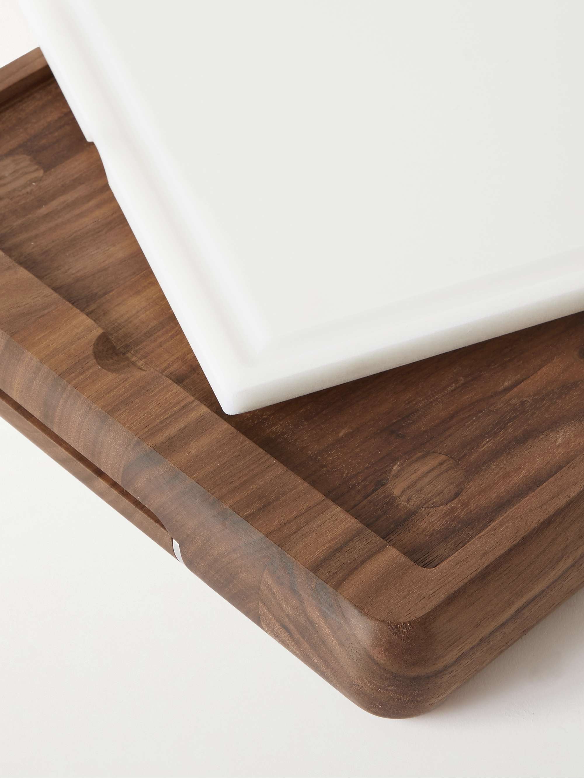 LORENZI MILANO Reversible Walnut Chopping Board