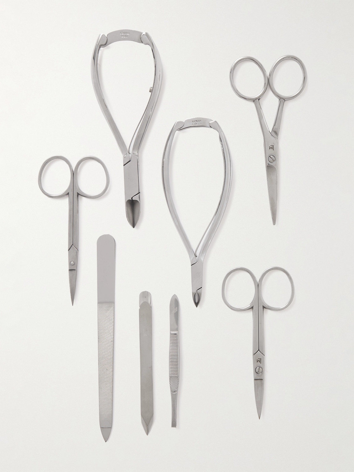 Mother-of-Pearl and Stainless Steel Manicure Set — 2