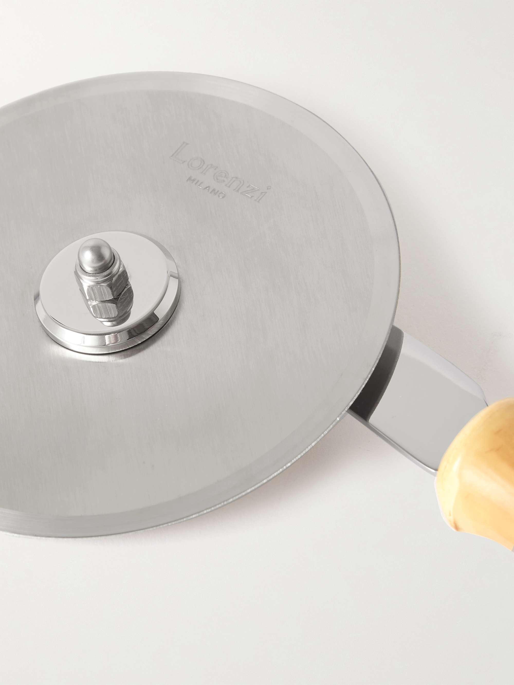 LORENZI MILANO Stainless Steel and Bamboo Cookware Set