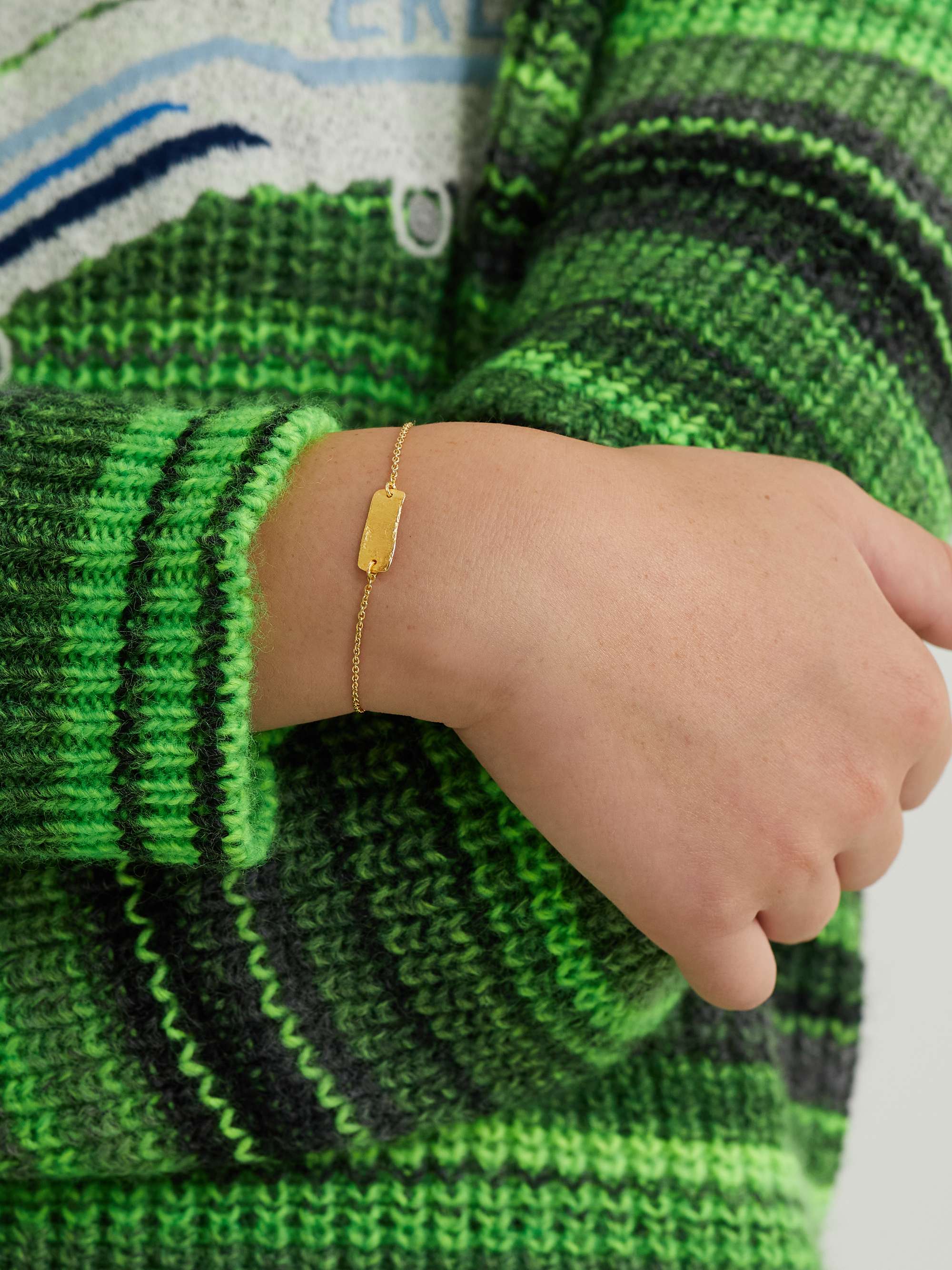 ELHANATI Kids Mezuzah Gold Bracelet