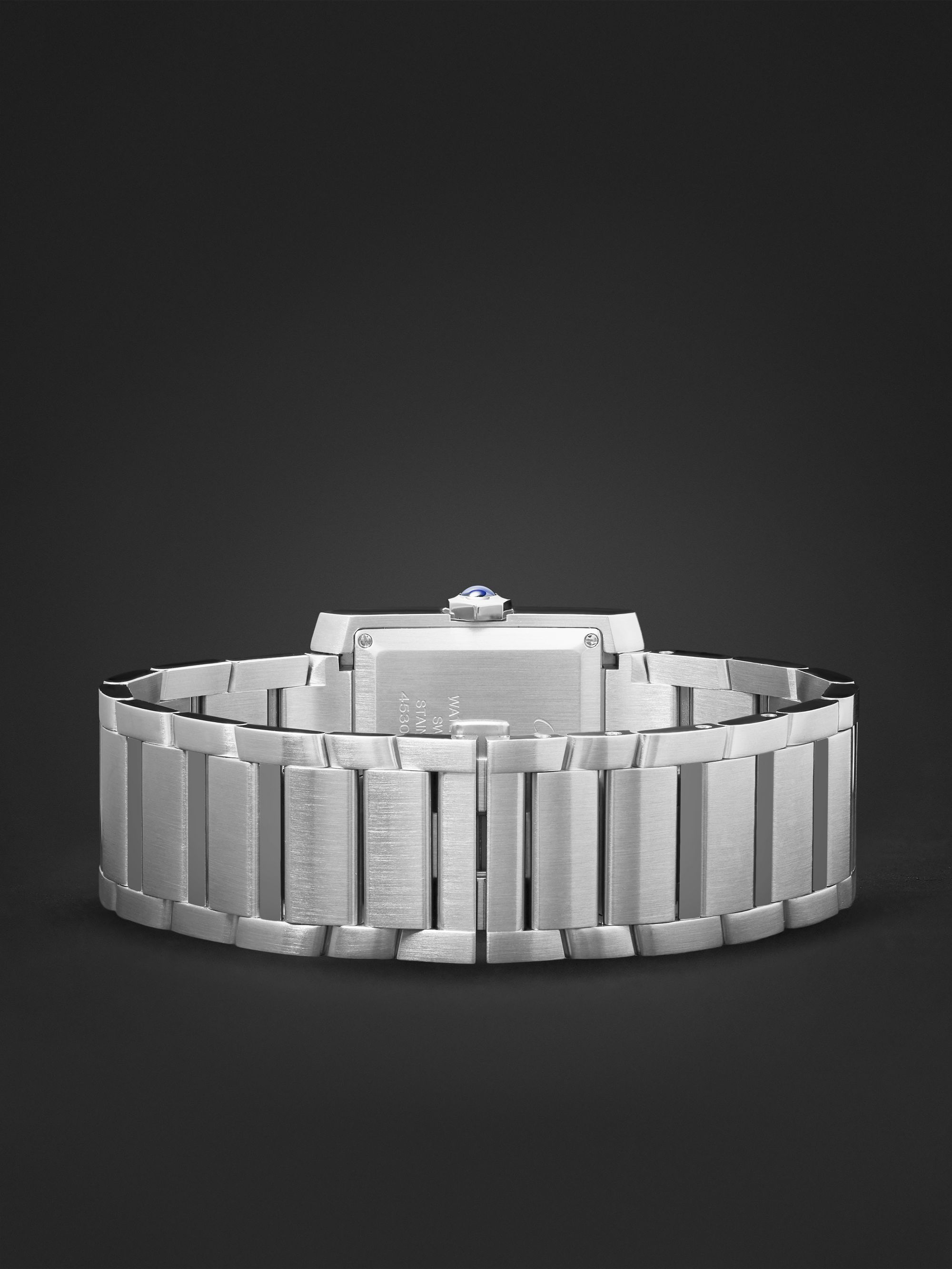 CARTIER Tank Française 36.7mm Stainless Steel Watch, Ref. No. WSTA0067