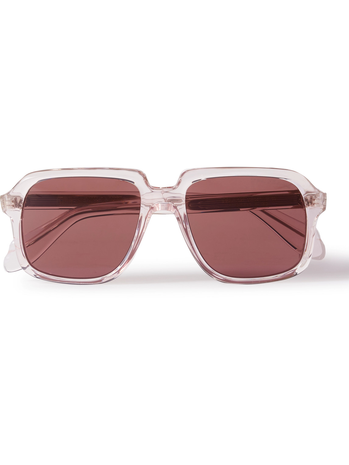Cutler And Gross 1397 Square-frame Acetate Sunglasses In Pink