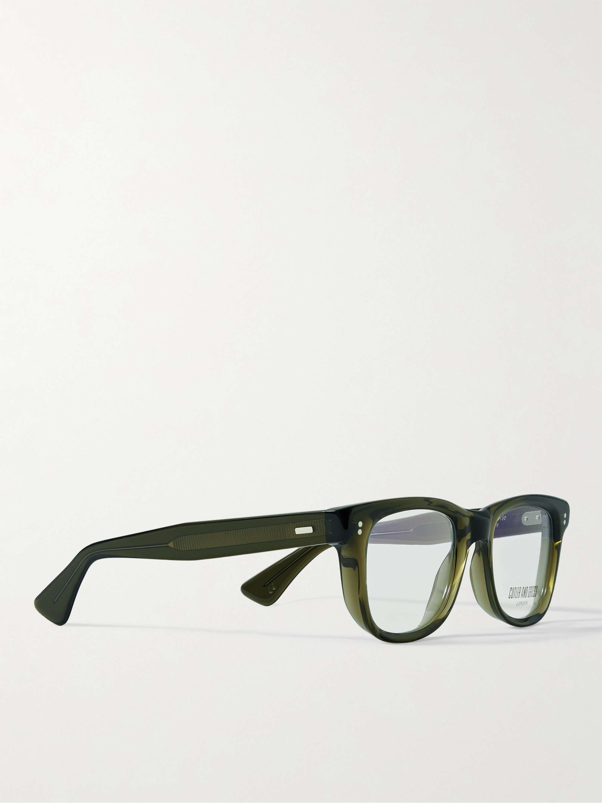 CUTLER AND GROSS 0101 D-Frame Acetate Optical Glasses