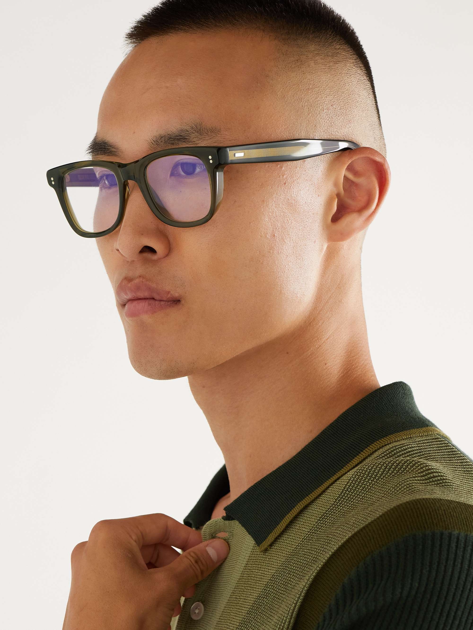 CUTLER AND GROSS 0101 D-Frame Acetate Optical Glasses