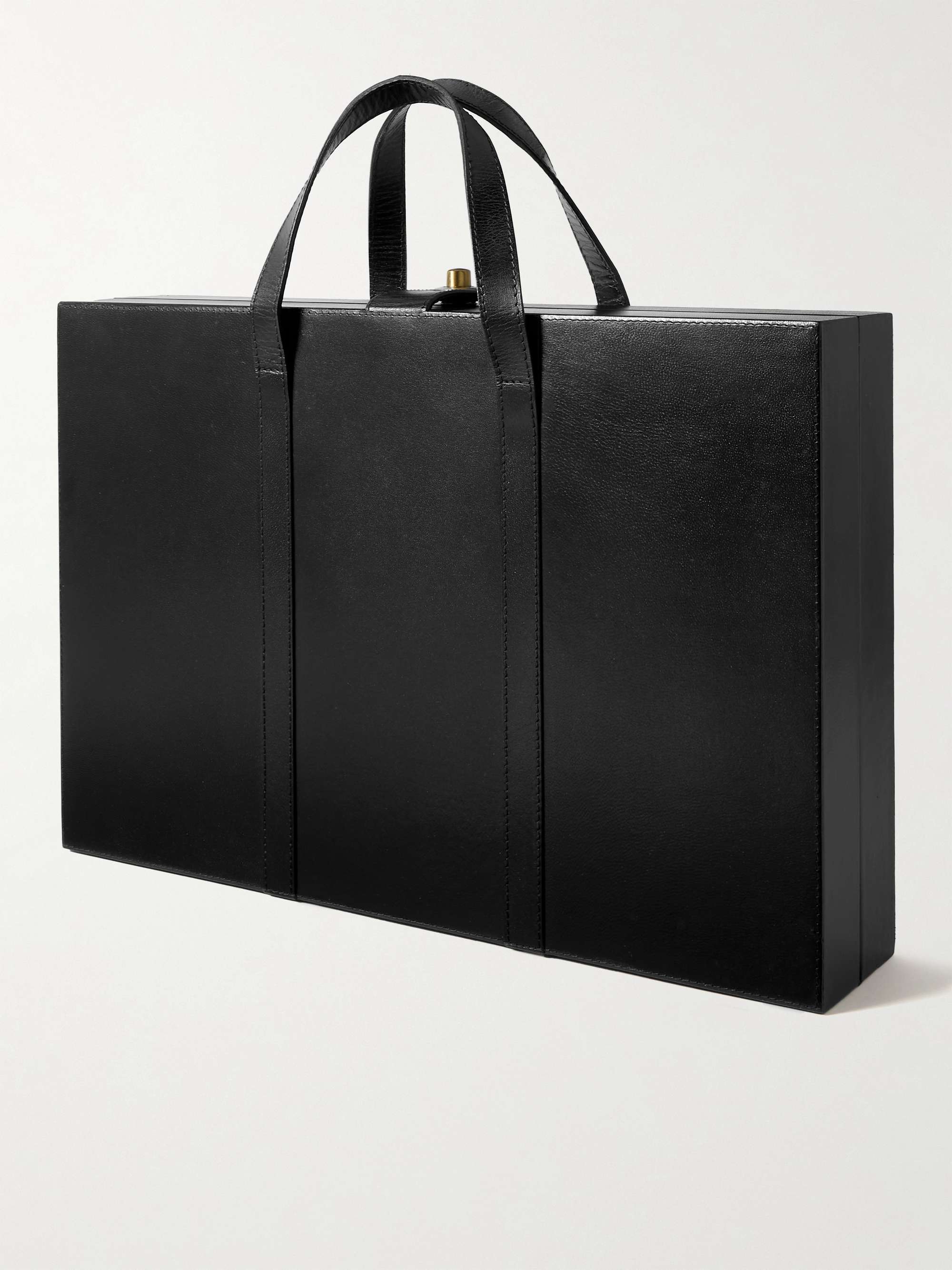 THE CONRAN SHOP + Hector Saxe Leather Backgammon Set