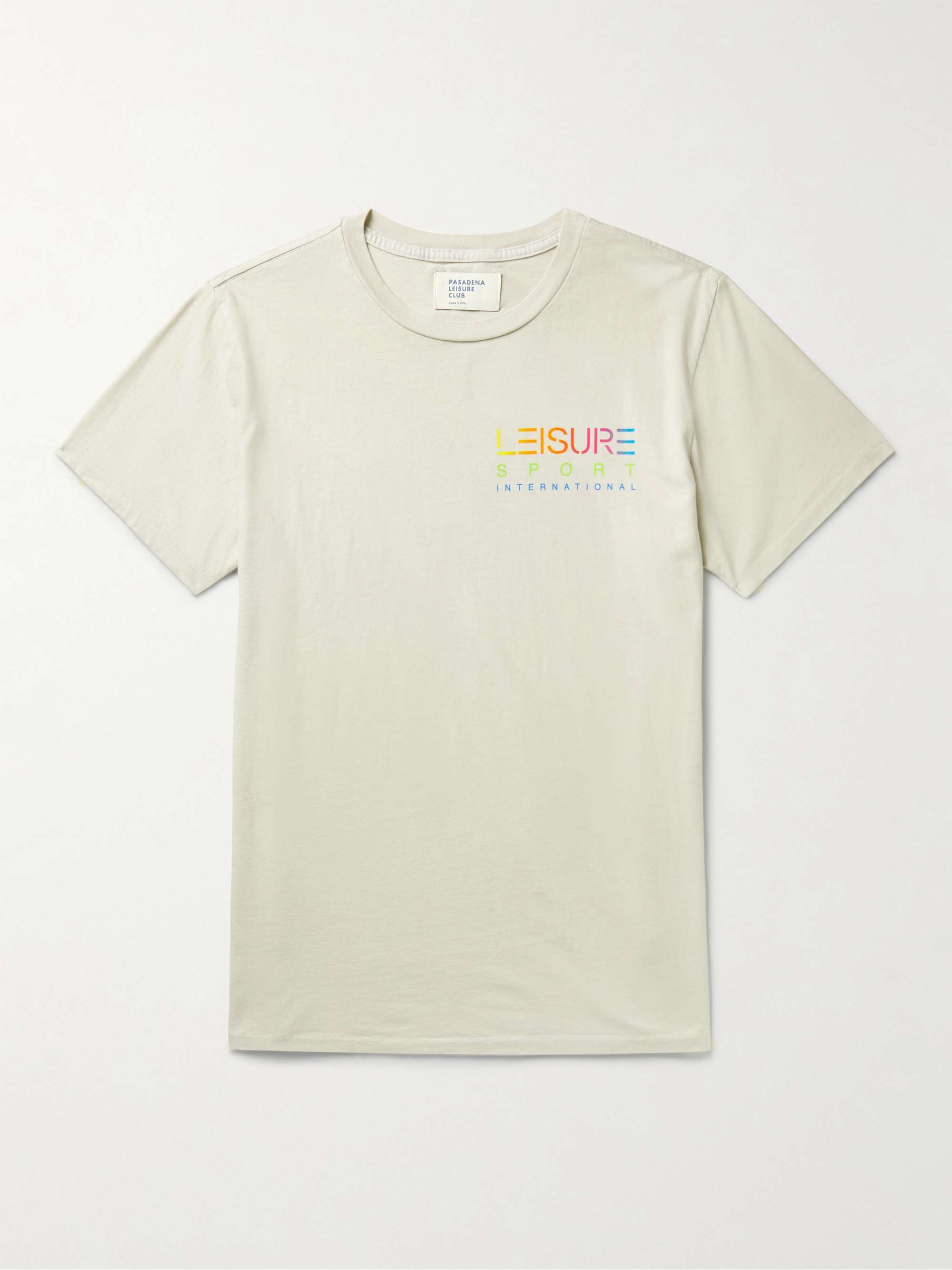 PASADENA LEISURE CLUB International Printed Cotton-Jersey T-Shirt for ...