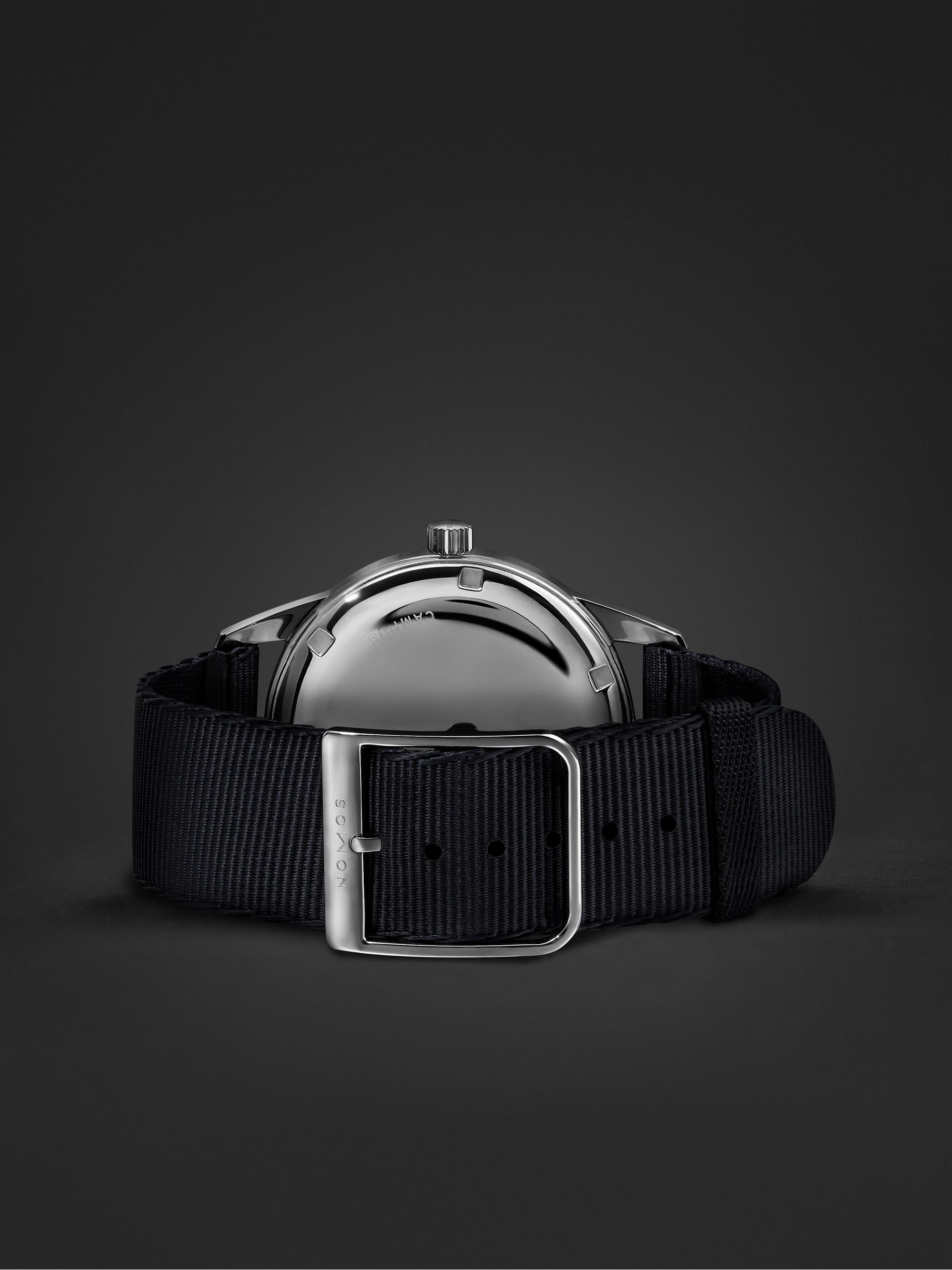 NOMOS GLASHÜTTE Club Campus Neomatik Automatic 39.5mm Stainless Steel and Canvas Watch, Ref. No. 767