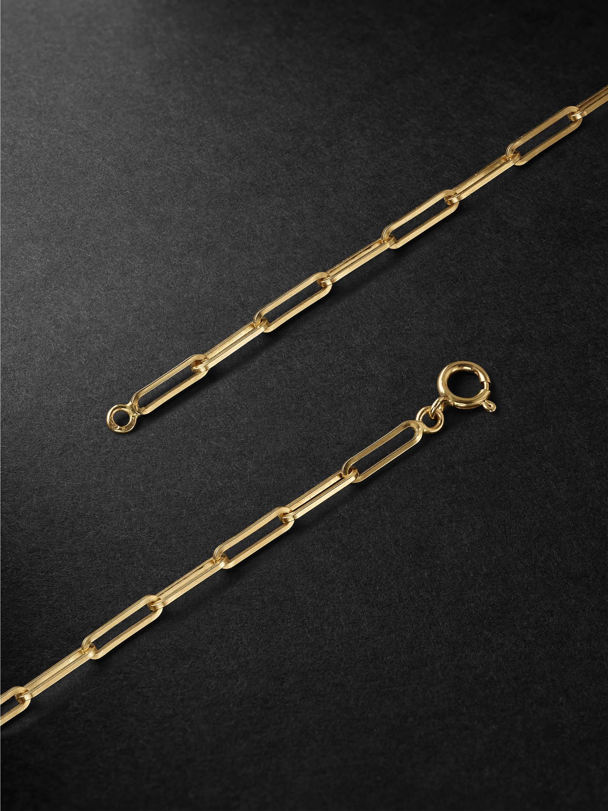YVONNE LÉON Gold Corundum Pendant Necklace