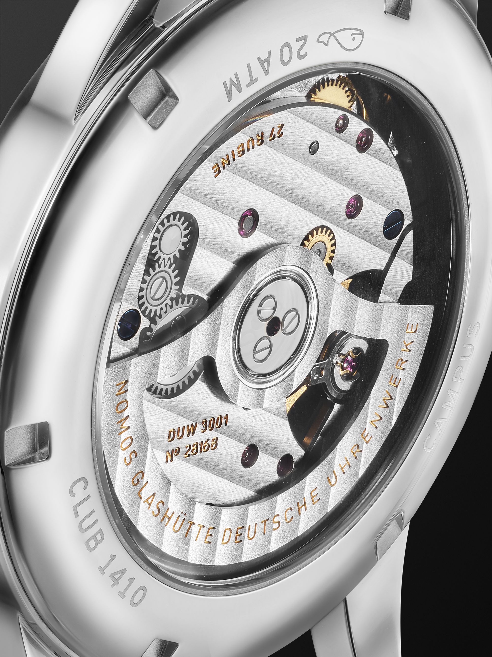 NOMOS GLASHÜTTE Club Campus Neomatik Automatic 39.5mm Stainless Steel Watch, Ref. No. 766