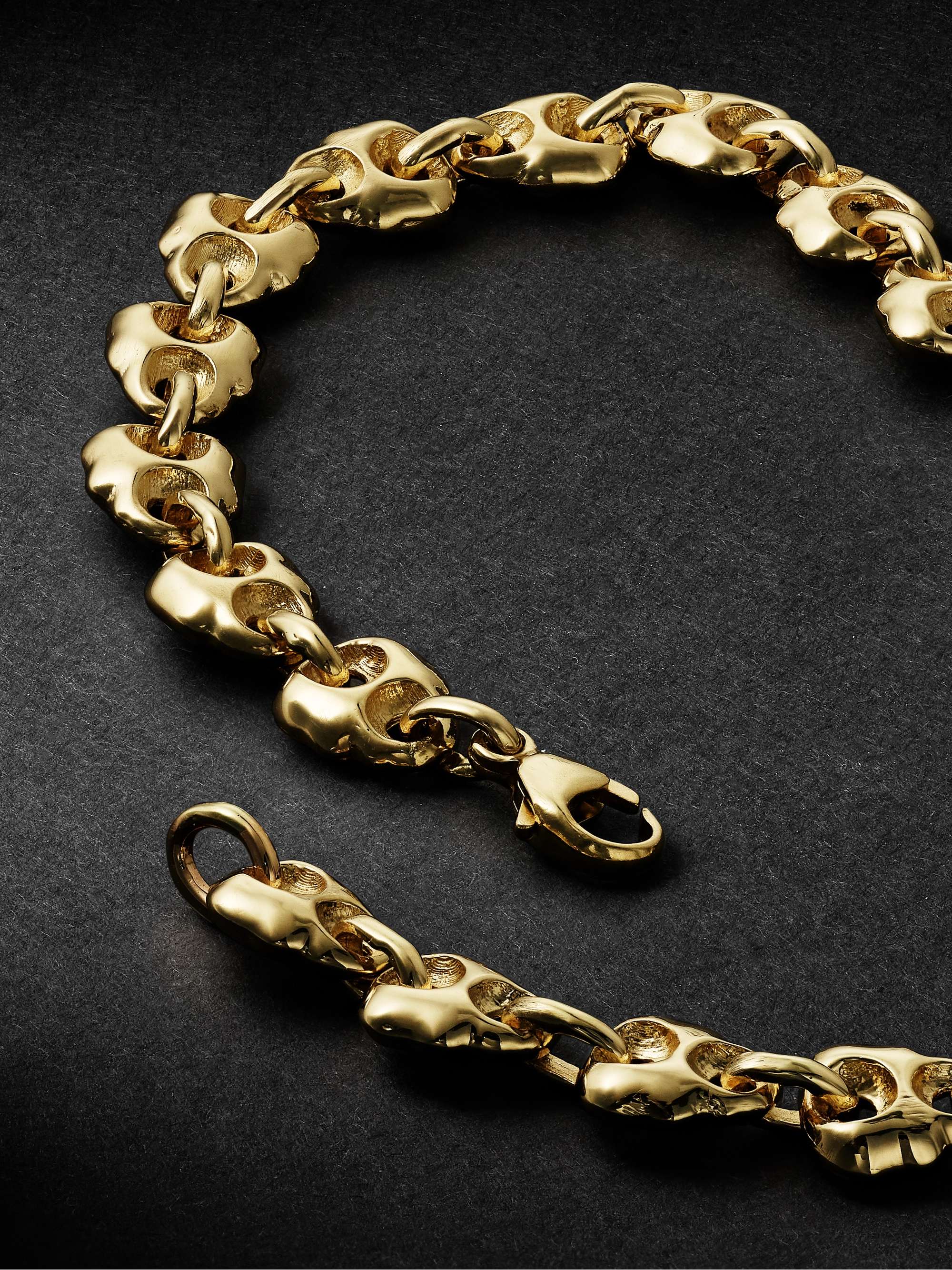 LUIS MORAIS Gold Chain Bracelet