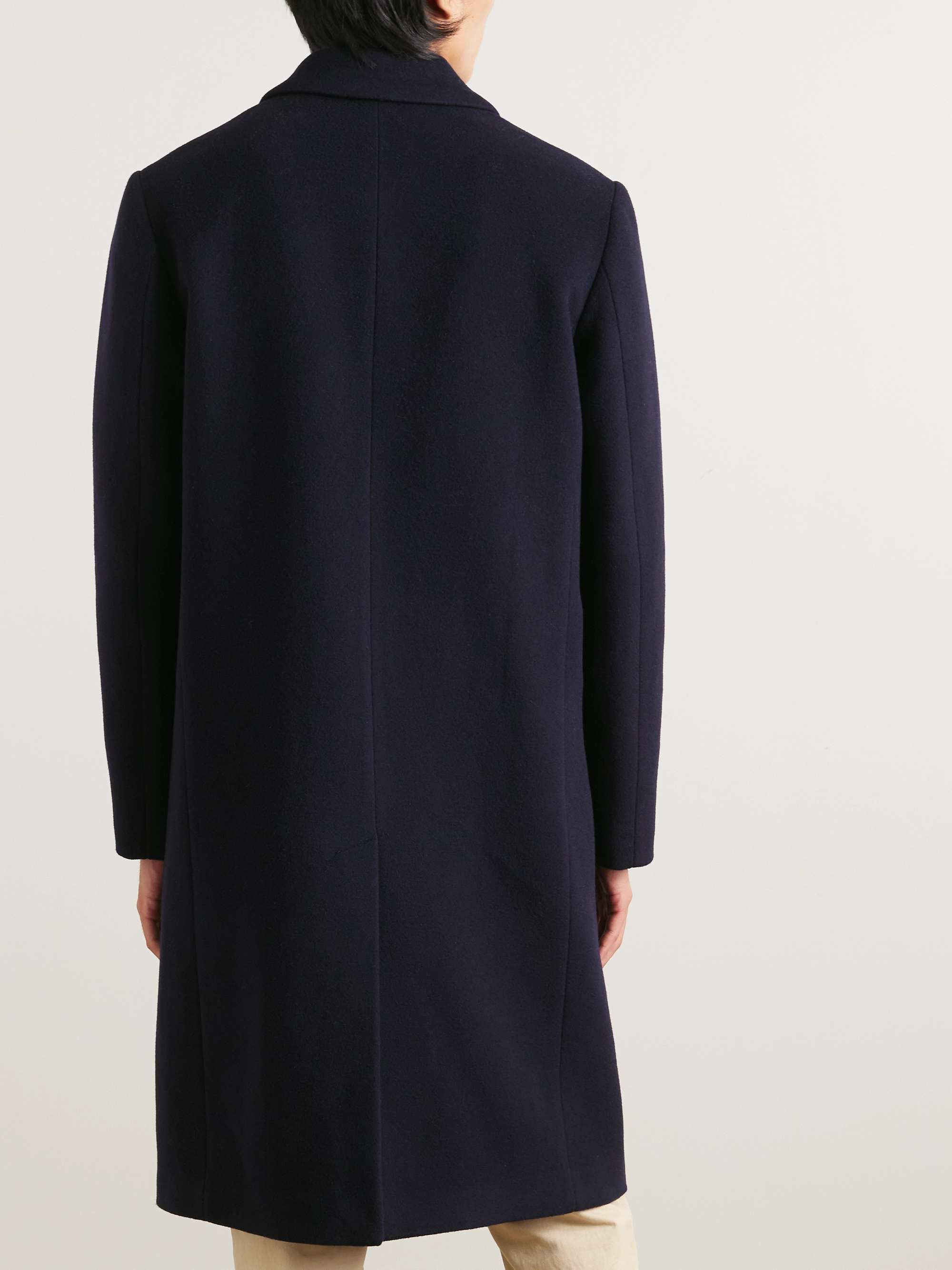 MR P. Virgin Wool and Cashmere-Blend Coat