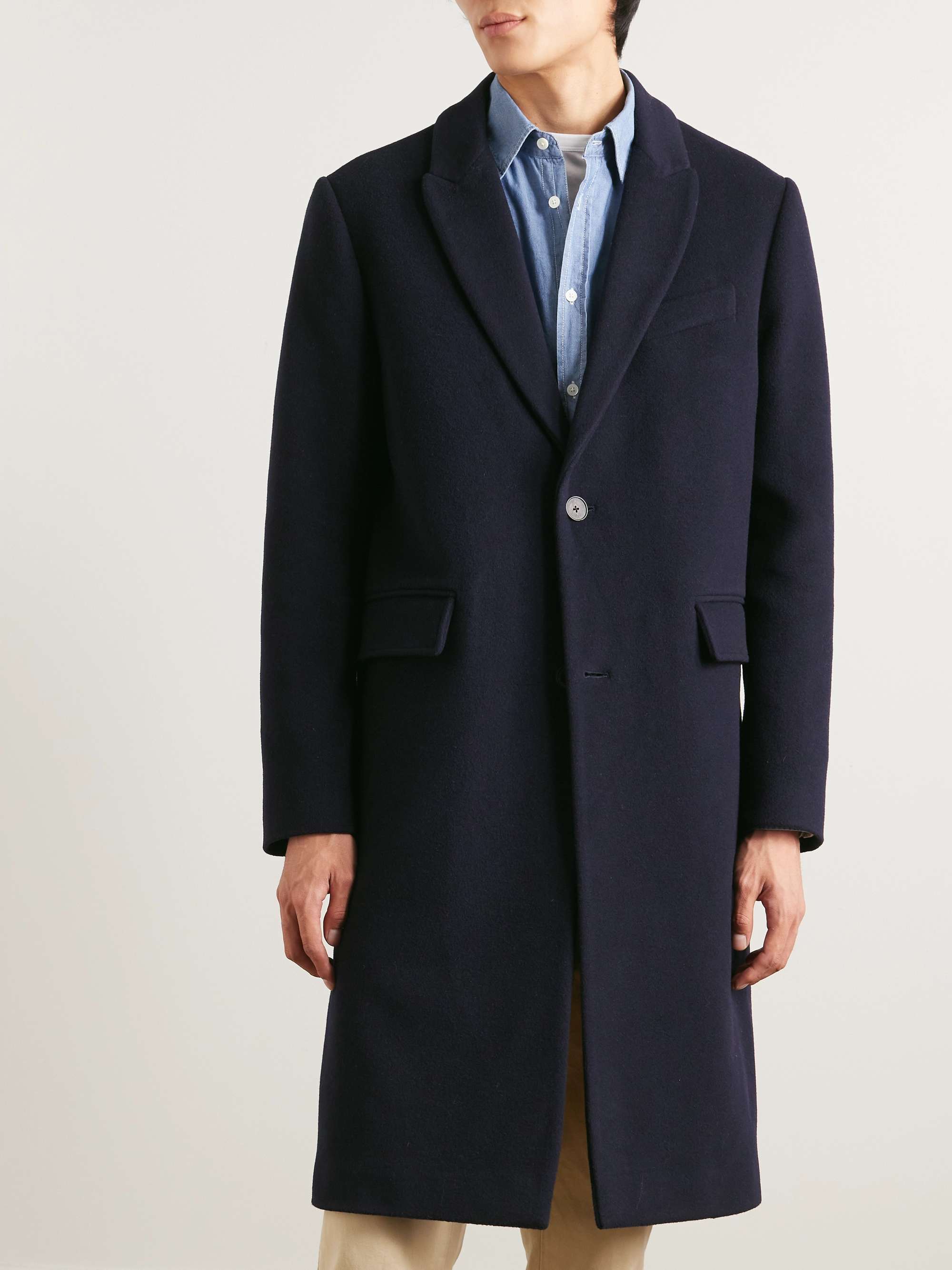 MR P. Virgin Wool and Cashmere-Blend Coat for Men | MR PORTER