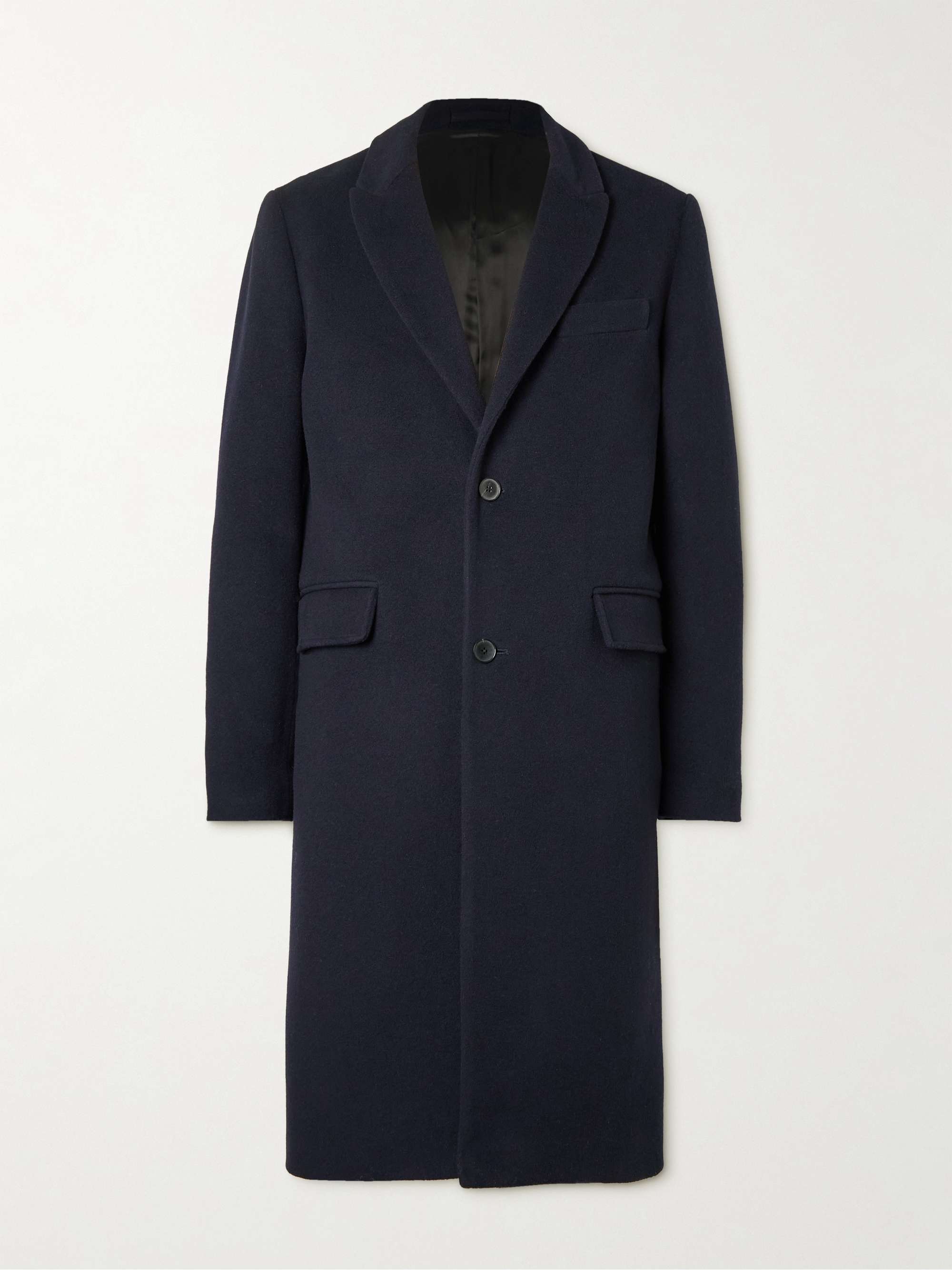 Virgin Wool and Cashmere-Blend Coat