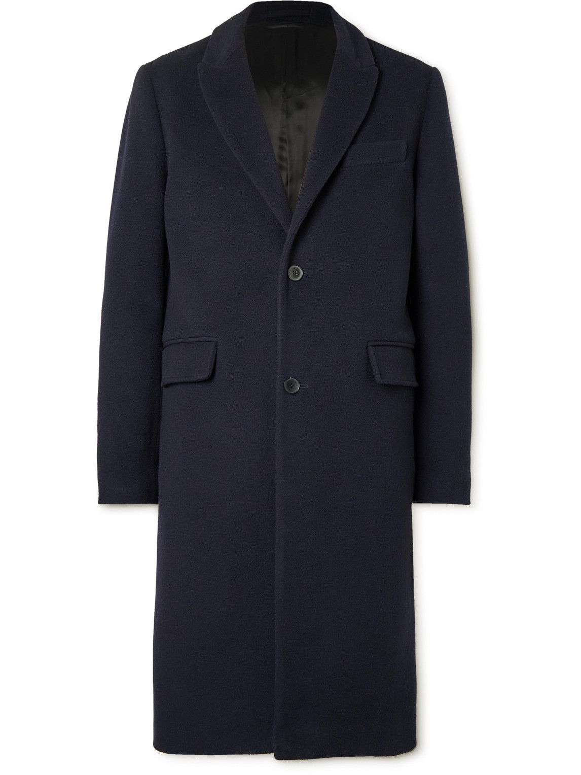 Virgin Wool and Cashmere-Blend Coat