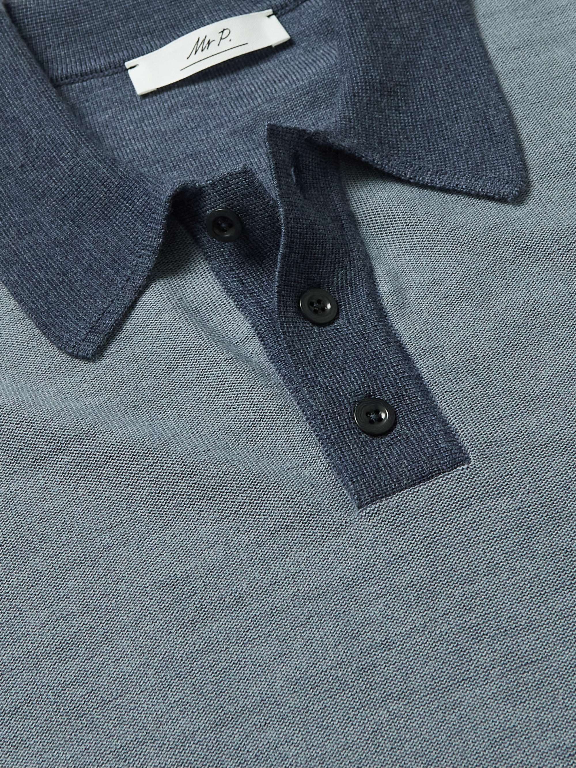 MR P. Merino Wool Polo Shirt