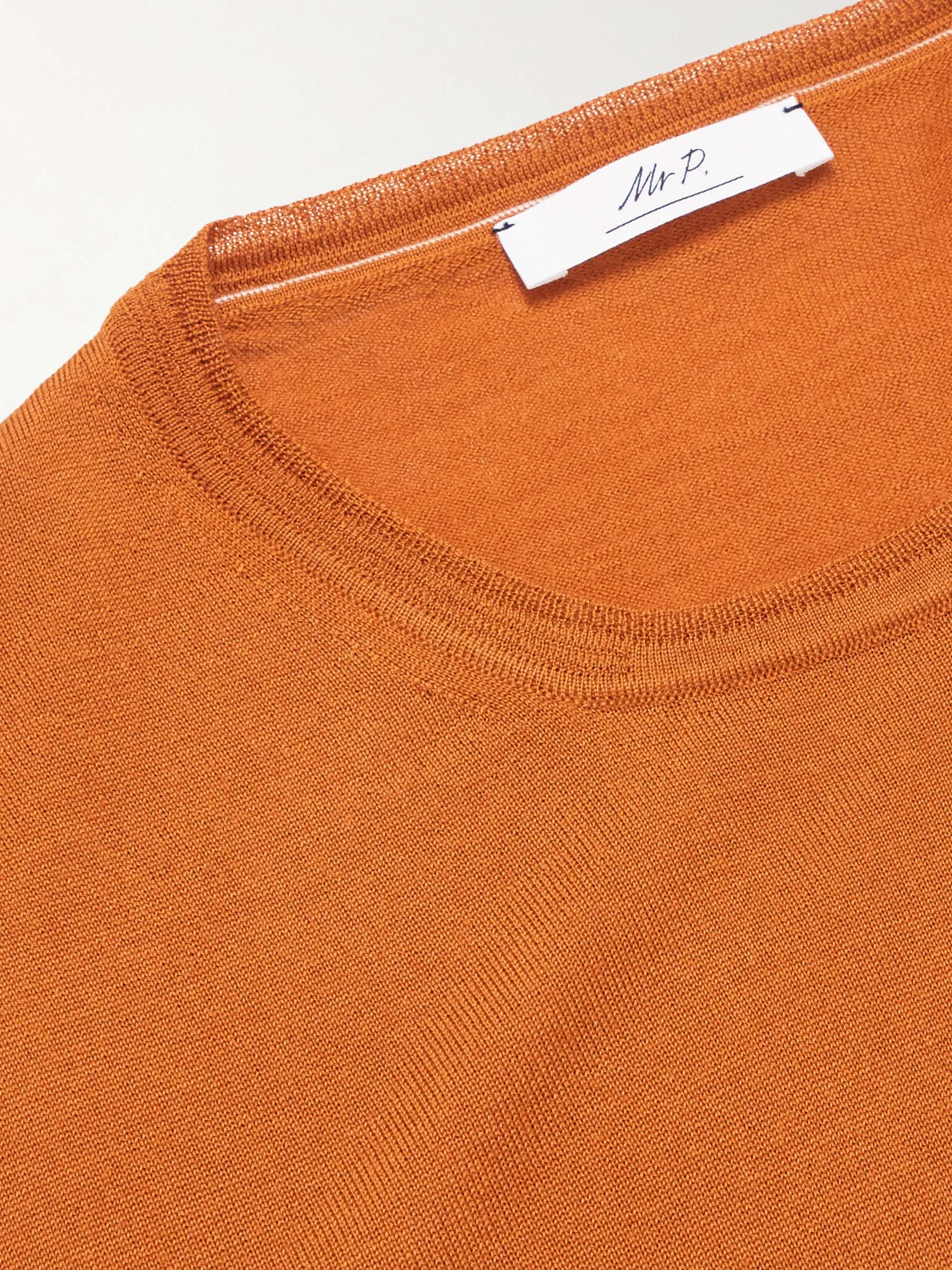 MR P. SlimFit Merino Wool Sweater for Men MR PORTER