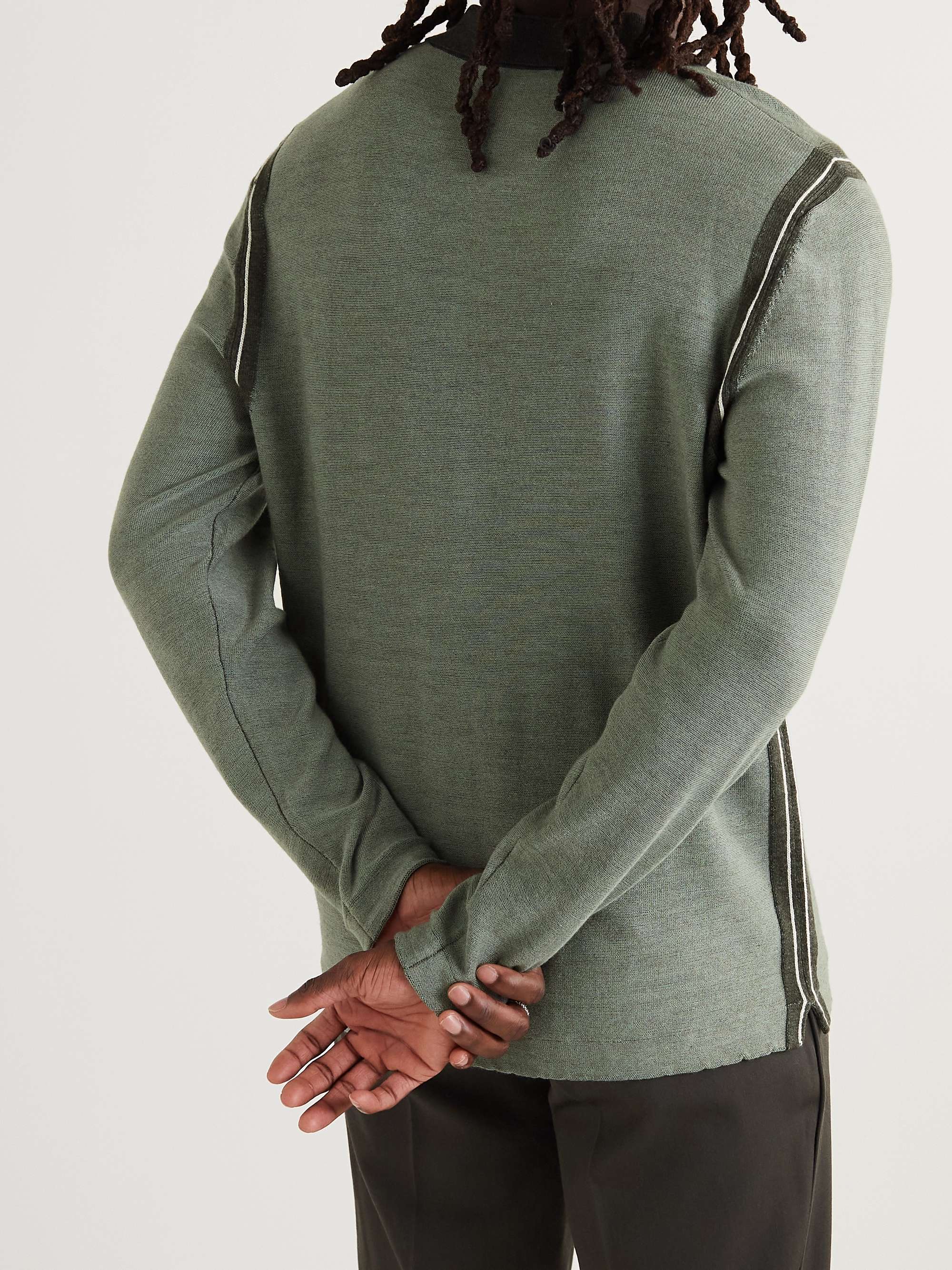 MR P. Merino Wool Polo Shirt