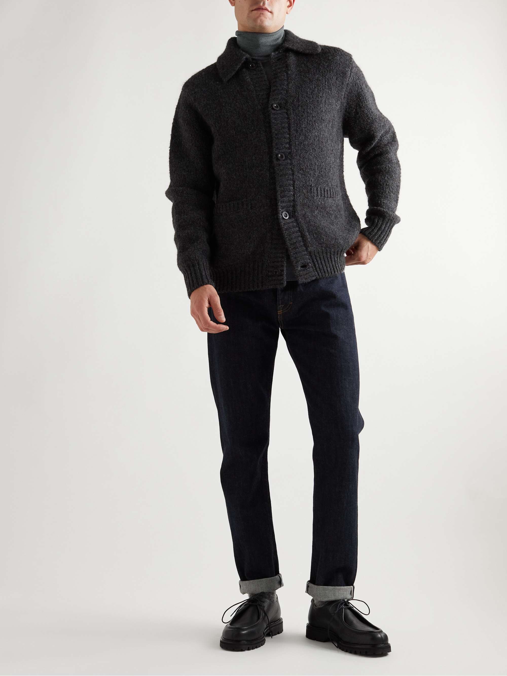 MR P. Slim-Fit Merino Wool Rollneck Sweater