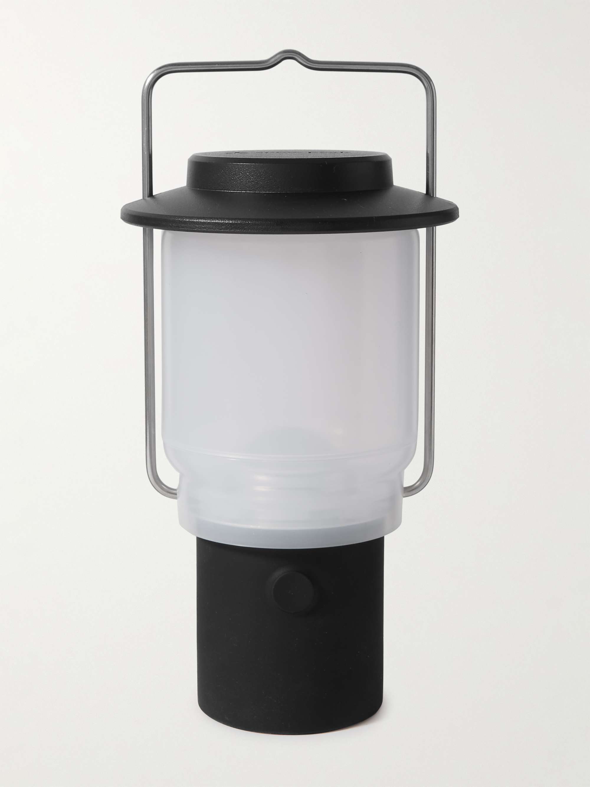 Home & Camp Resin and Stainless Steel Portable Lantern