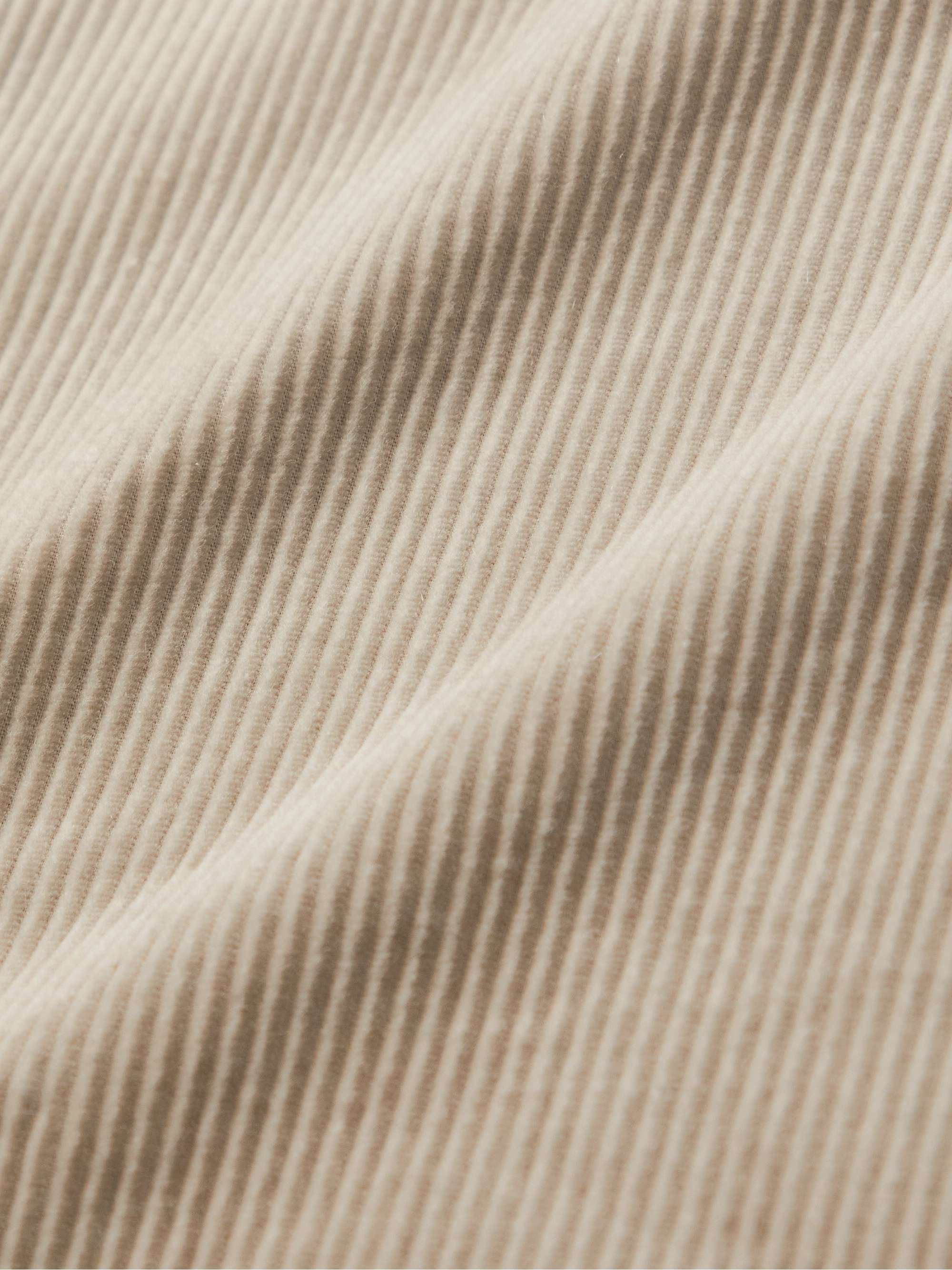 MR P. Cotton and Cashmere-Blend Corduroy Overshirt