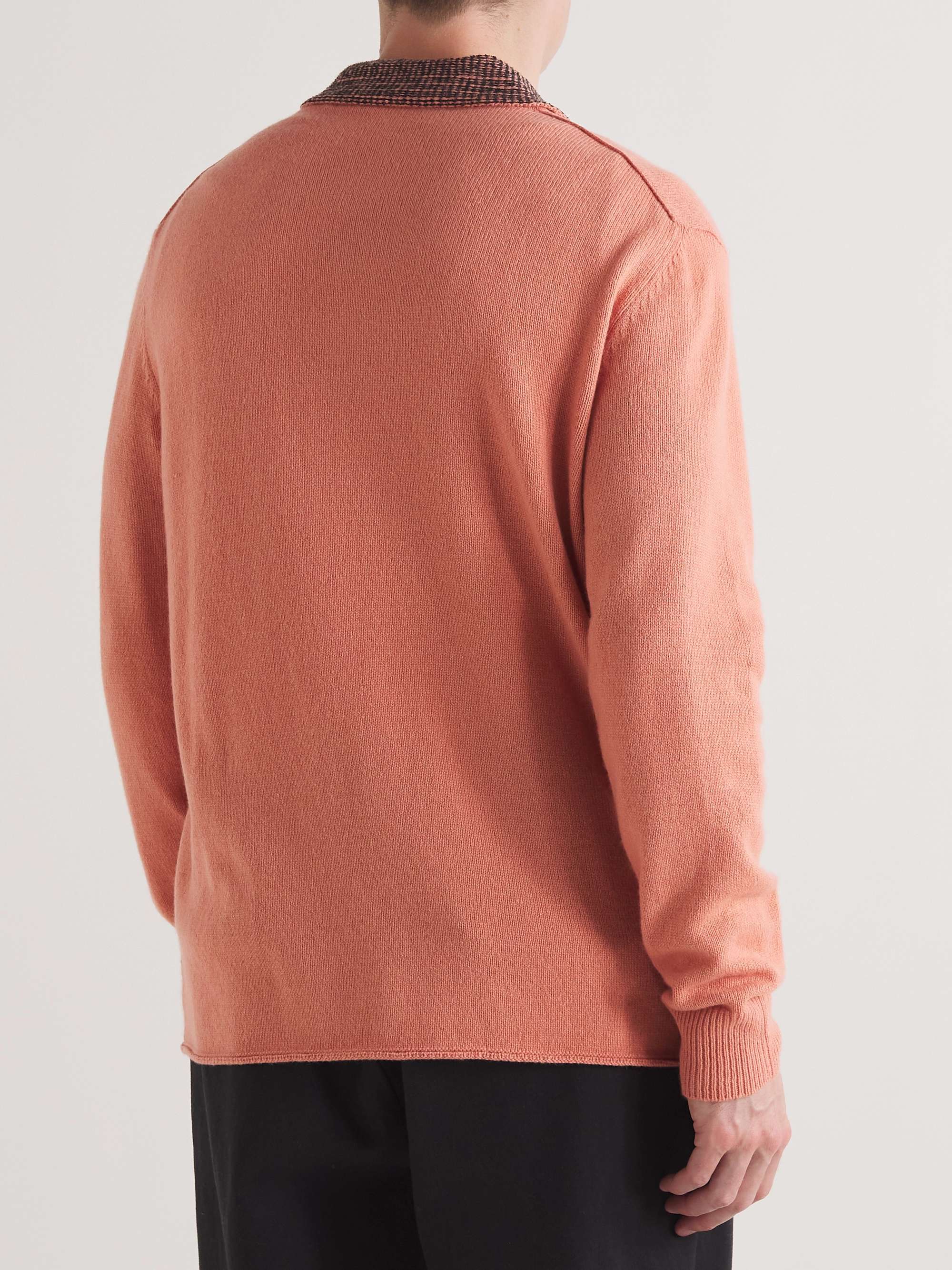 MR P. Cashmere-Blend Polo Shirt