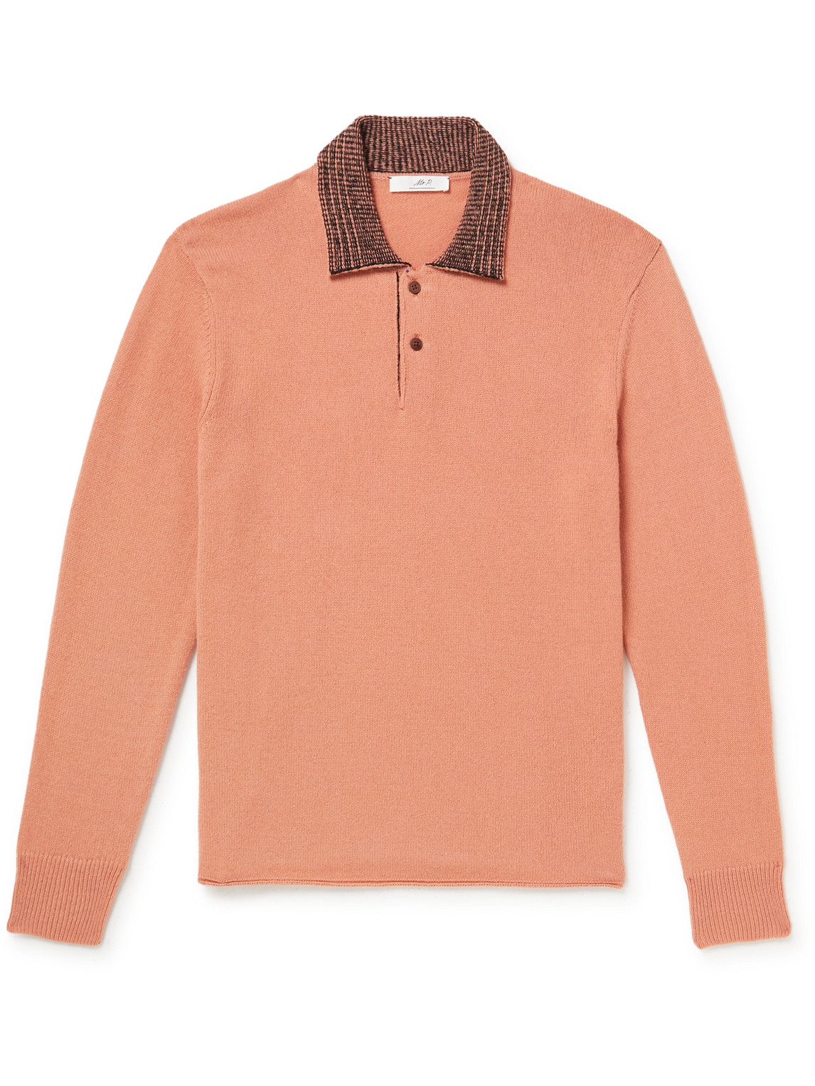 Cashmere-Blend Polo Shirt