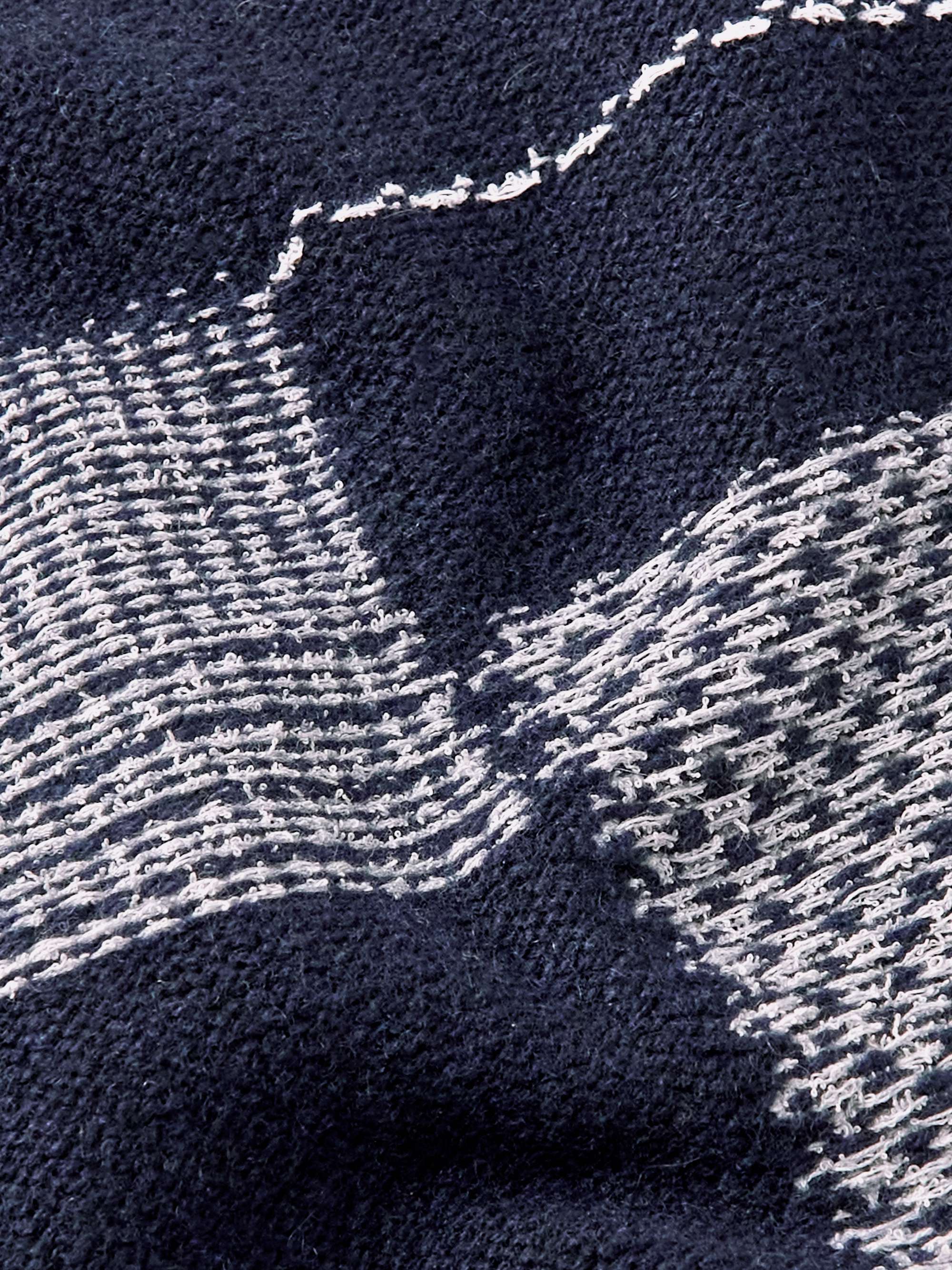 MR P. Jacquard-Knit Cashmere-Blend Sweater