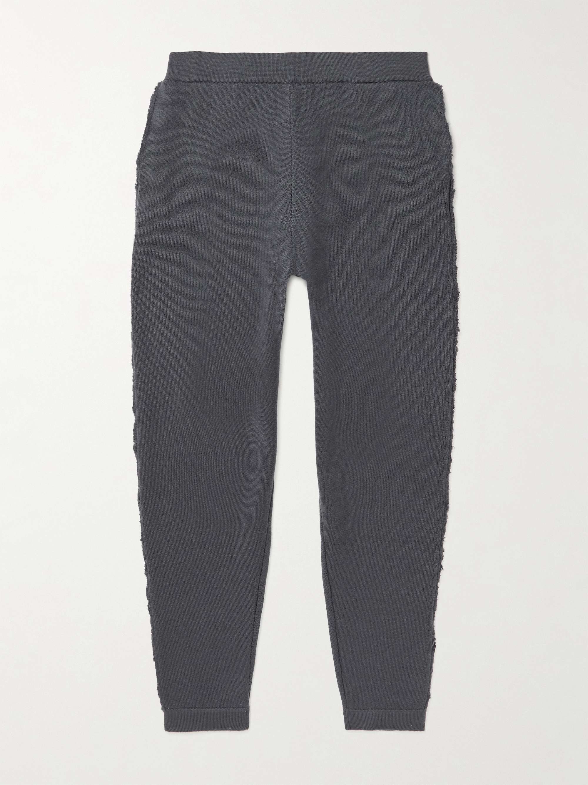 MR P. Tapered Distressed Virgin Wool Sweatpants