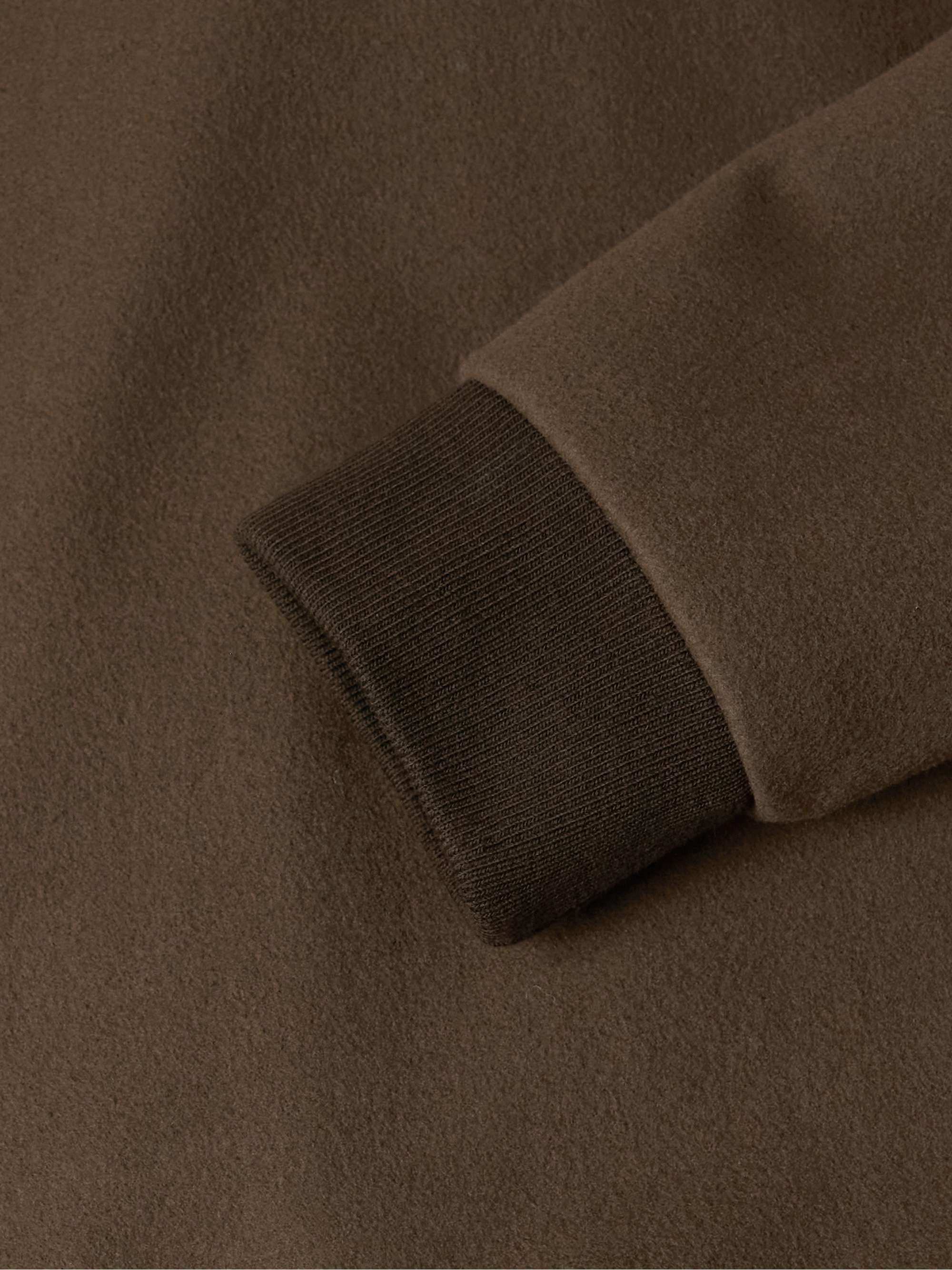 MR P. Shearling-Trimmed Wool-Blend Blouson Jacket