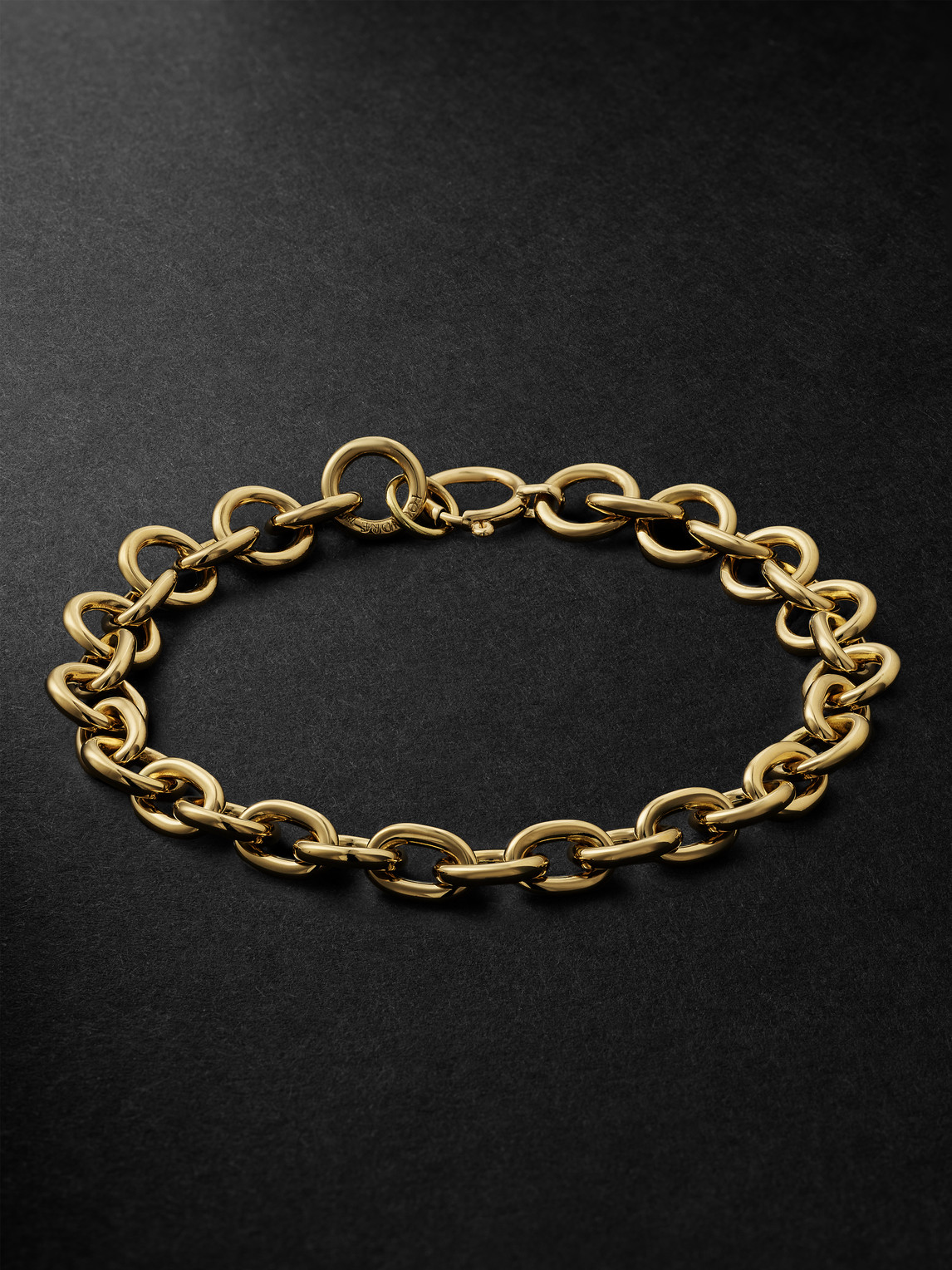 Foundrae Mixed Link Gold Chain Bracelet