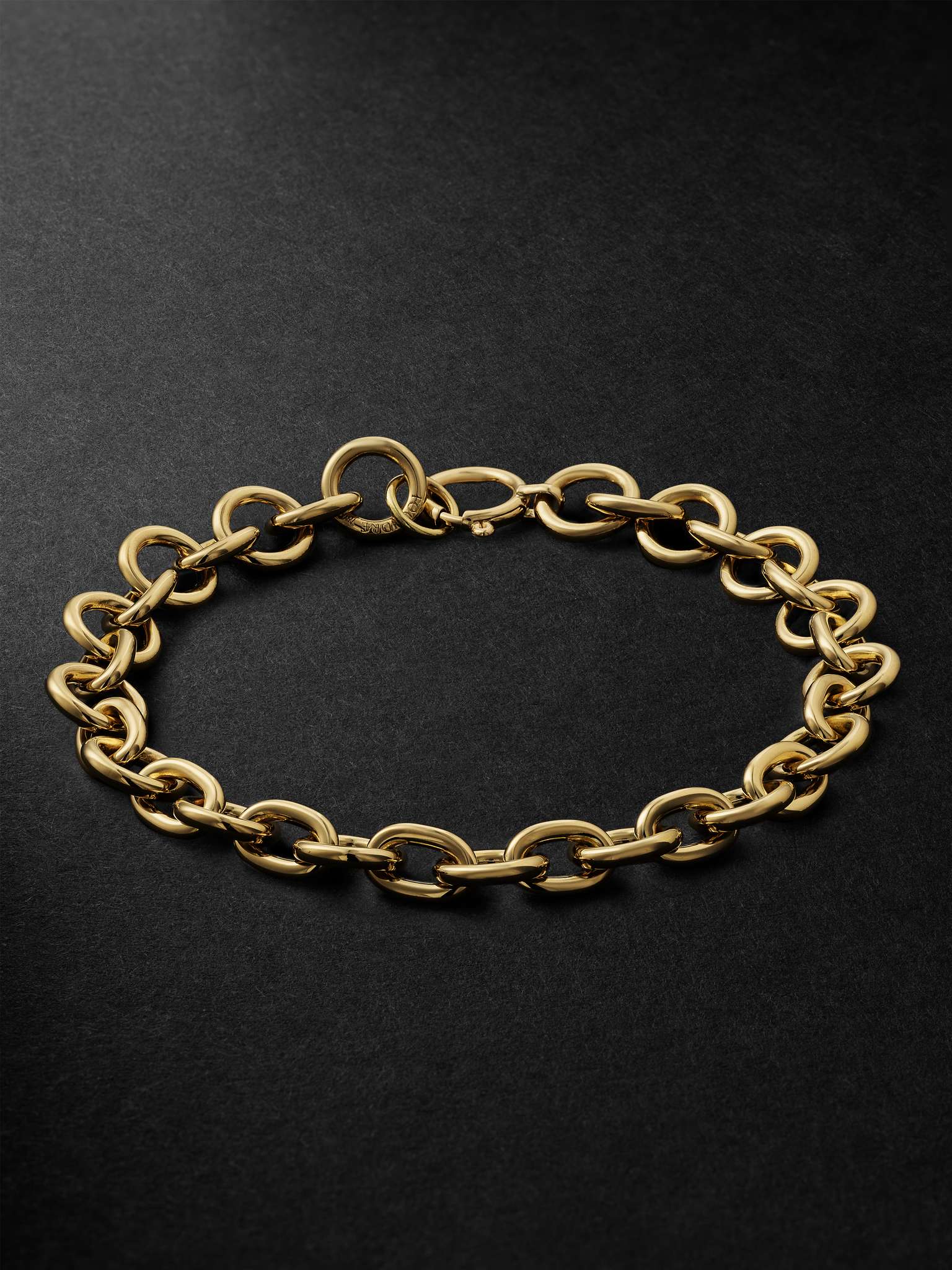 FOUNDRAE Mixed Link Gold Chain Bracelet for Men MR PORTER