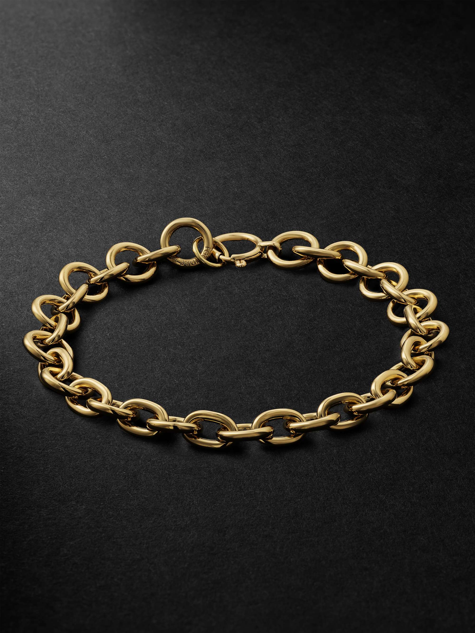 FOUNDRAE Mixed Link Gold Chain Bracelet