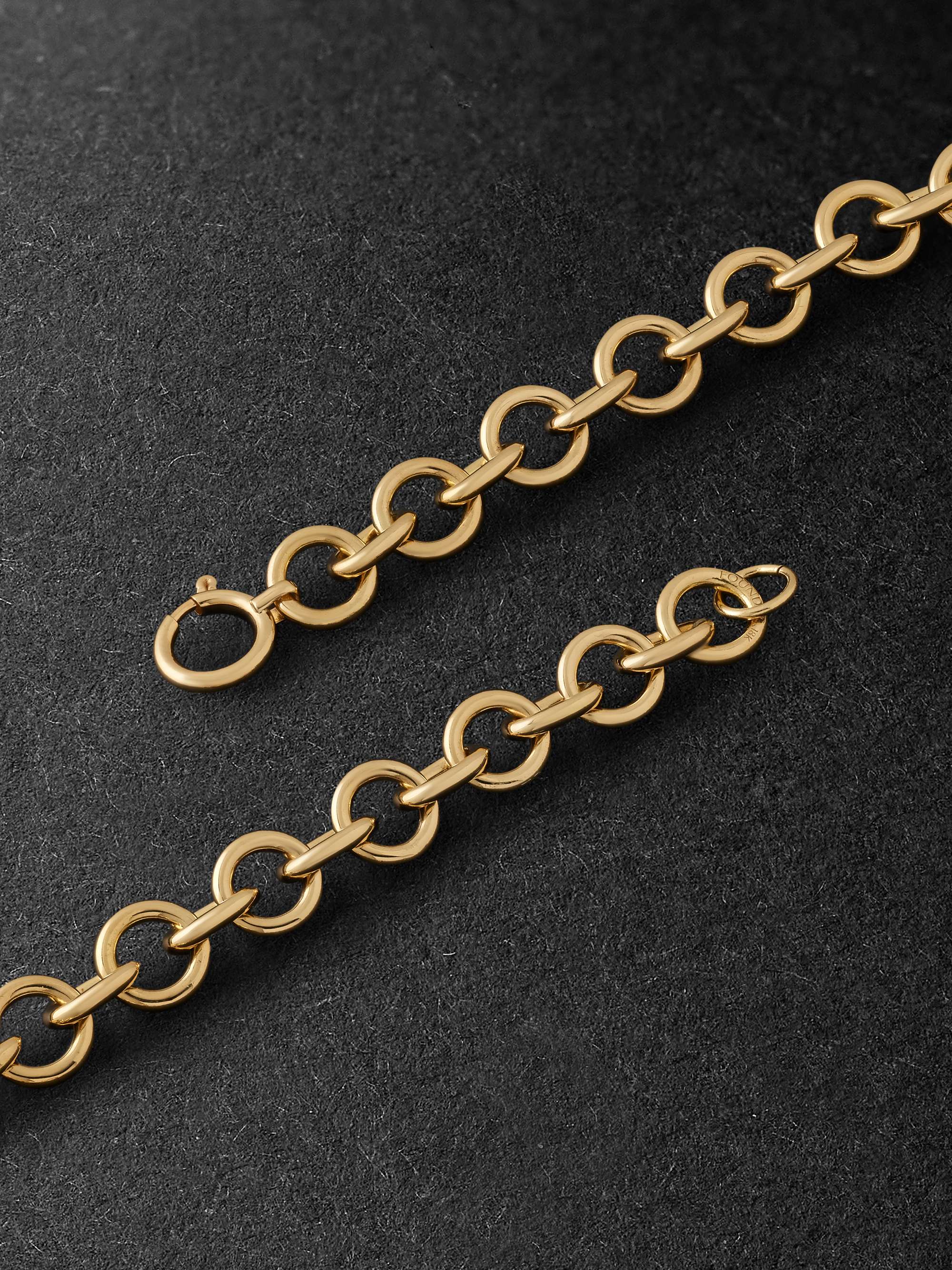 FOUNDRAE Gold Chain Necklace
