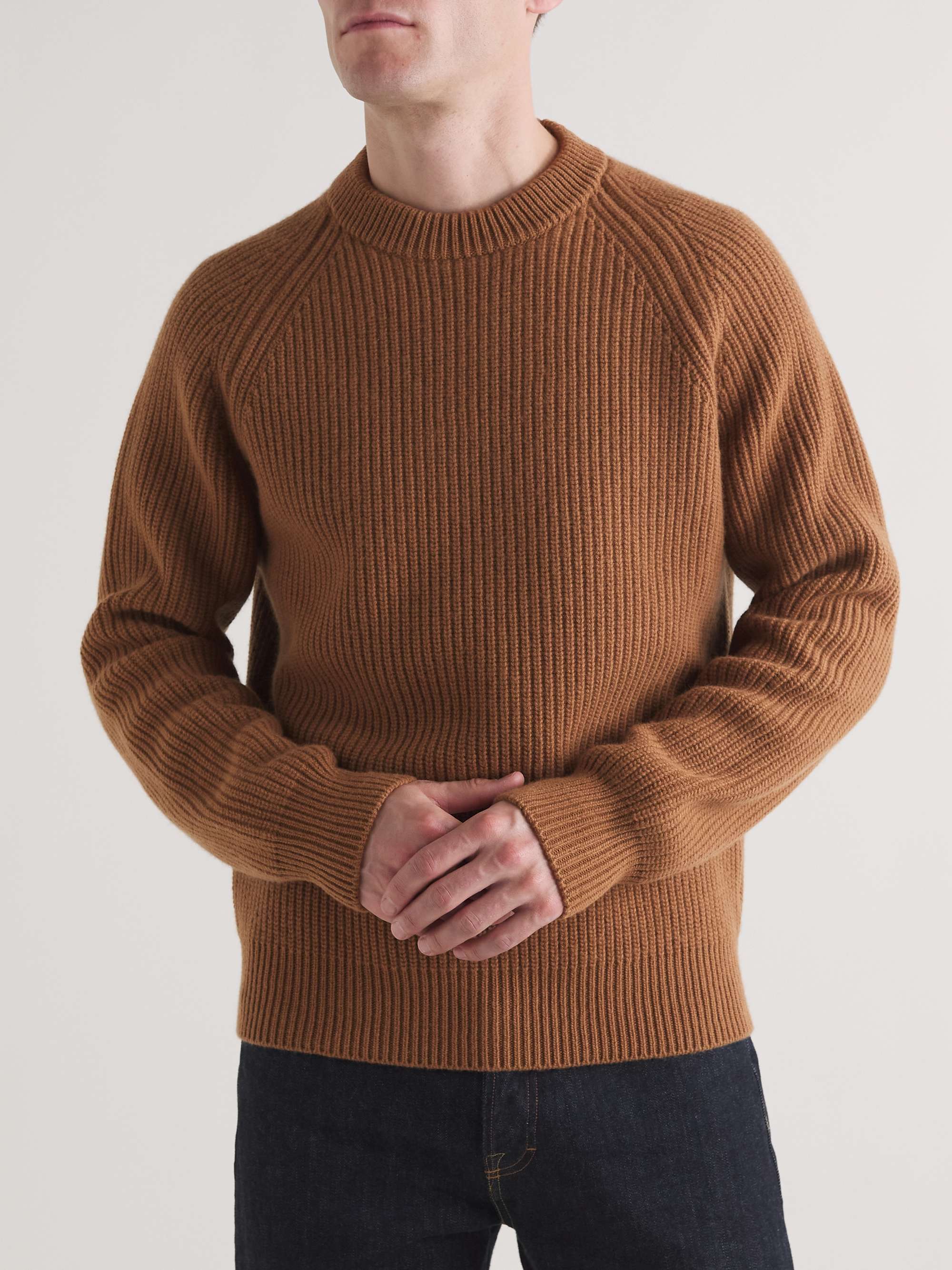 MR P. Ribbed Wool Sweater for Men MR PORTER
