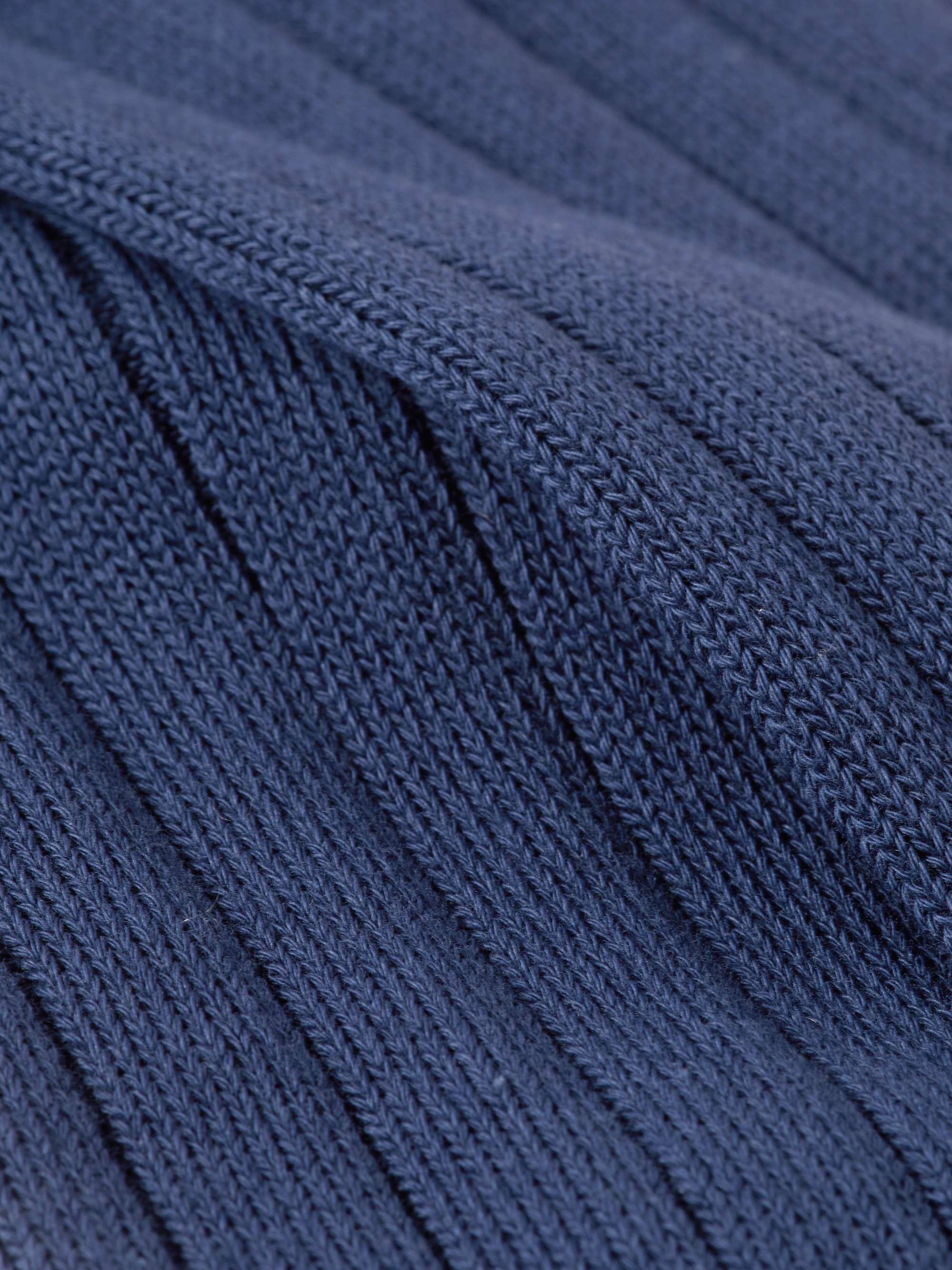 MR P. Ribbed Cotton-Blend Socks