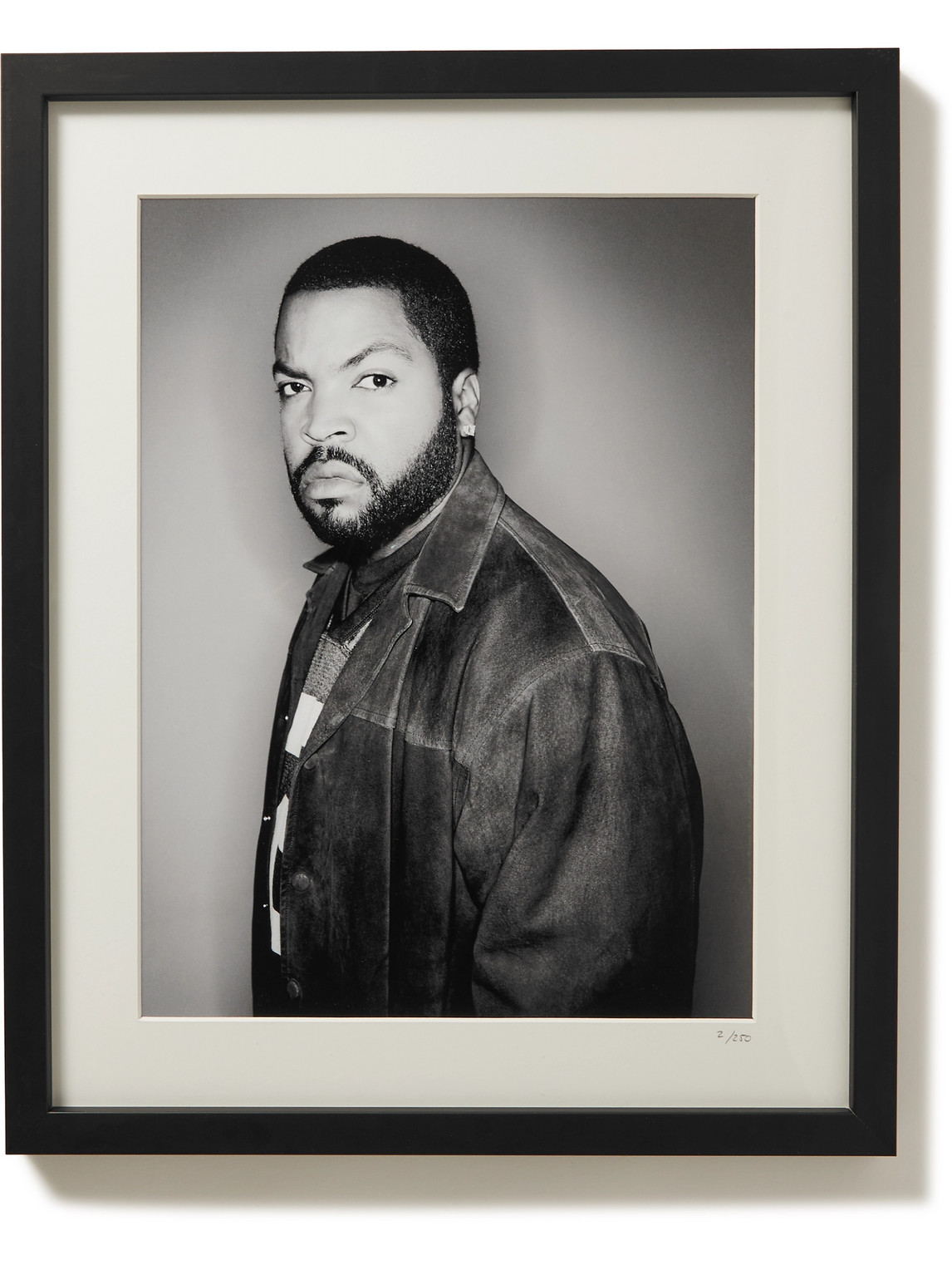 Sonic Editions – Framed 2001 Ice Cube Print, 16" x 20"