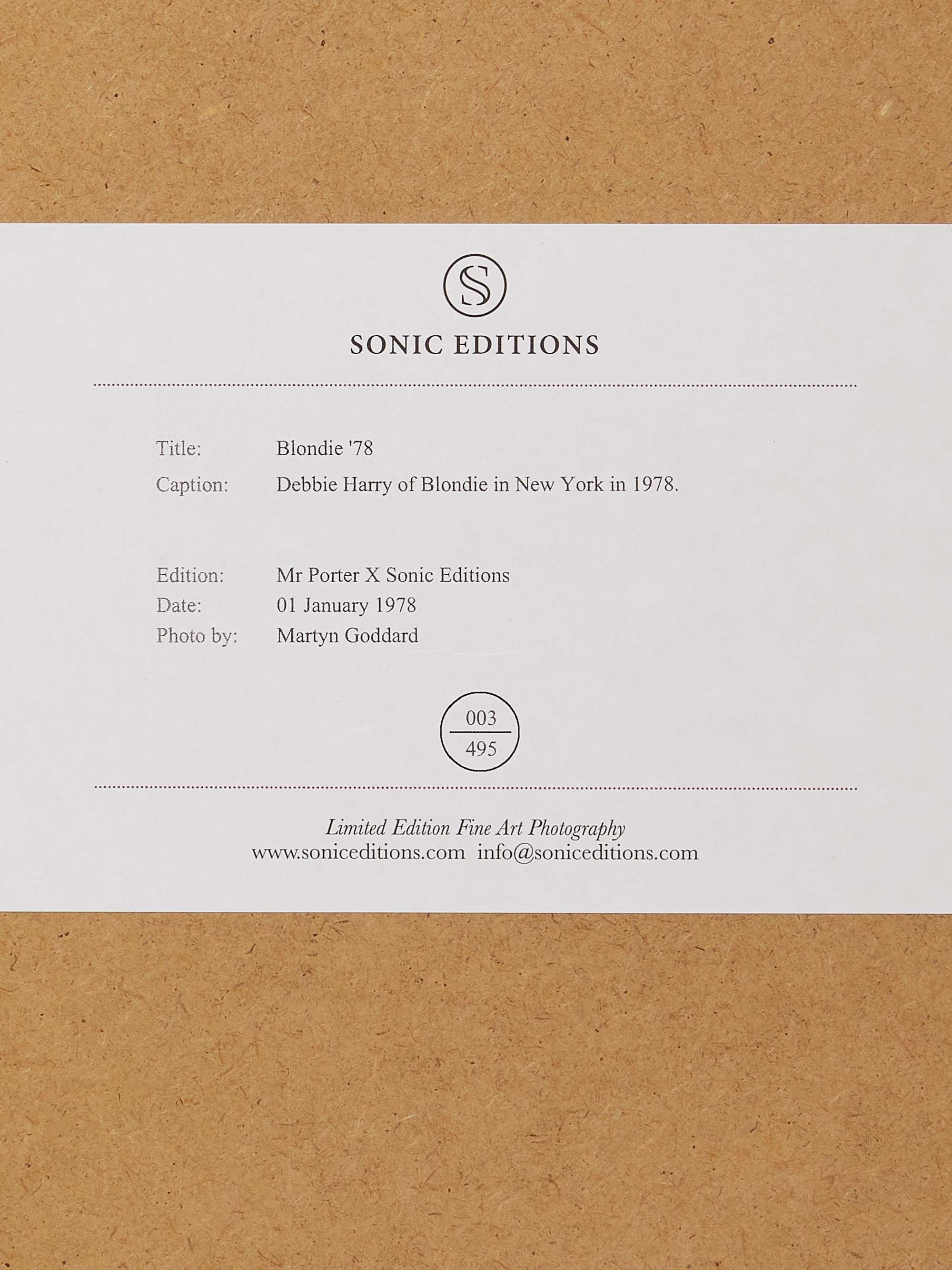 SONIC EDITIONS Framed 1988 George Michael '88 Print, 16" x 20"