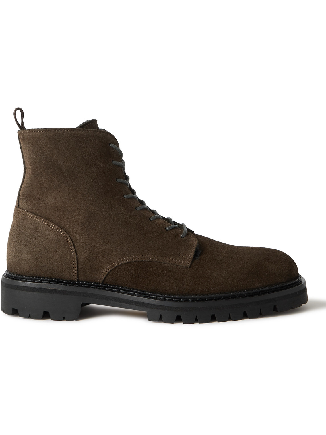 Jacques Suede Lace-Up Boots